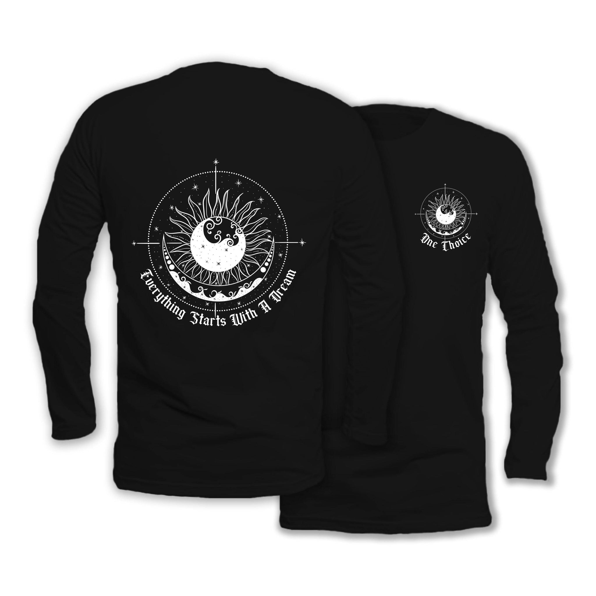 Dream - Long Sleeve Organic Cotton T-Shirt - One Choice Apparel