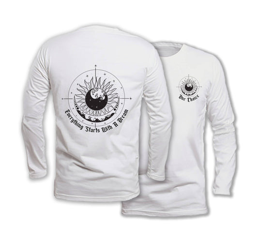 Dream - Long Sleeve Organic Cotton T-Shirt - One Choice Apparel
