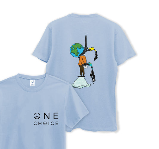 Ecocide - Climate Change Collection - Organic Cotton Tee - One Choice Apparel