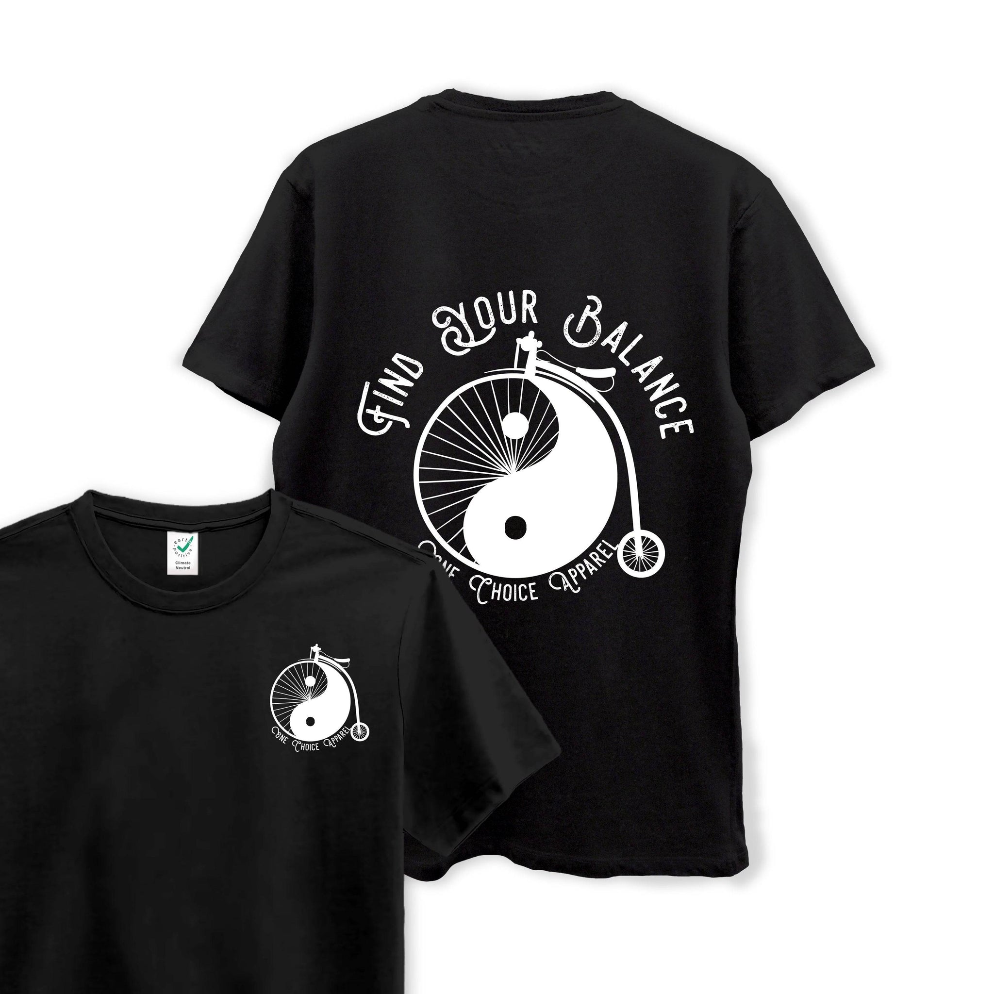 Find Your Balance Tee - Organic Cotton Tee - One Choice Apparel
