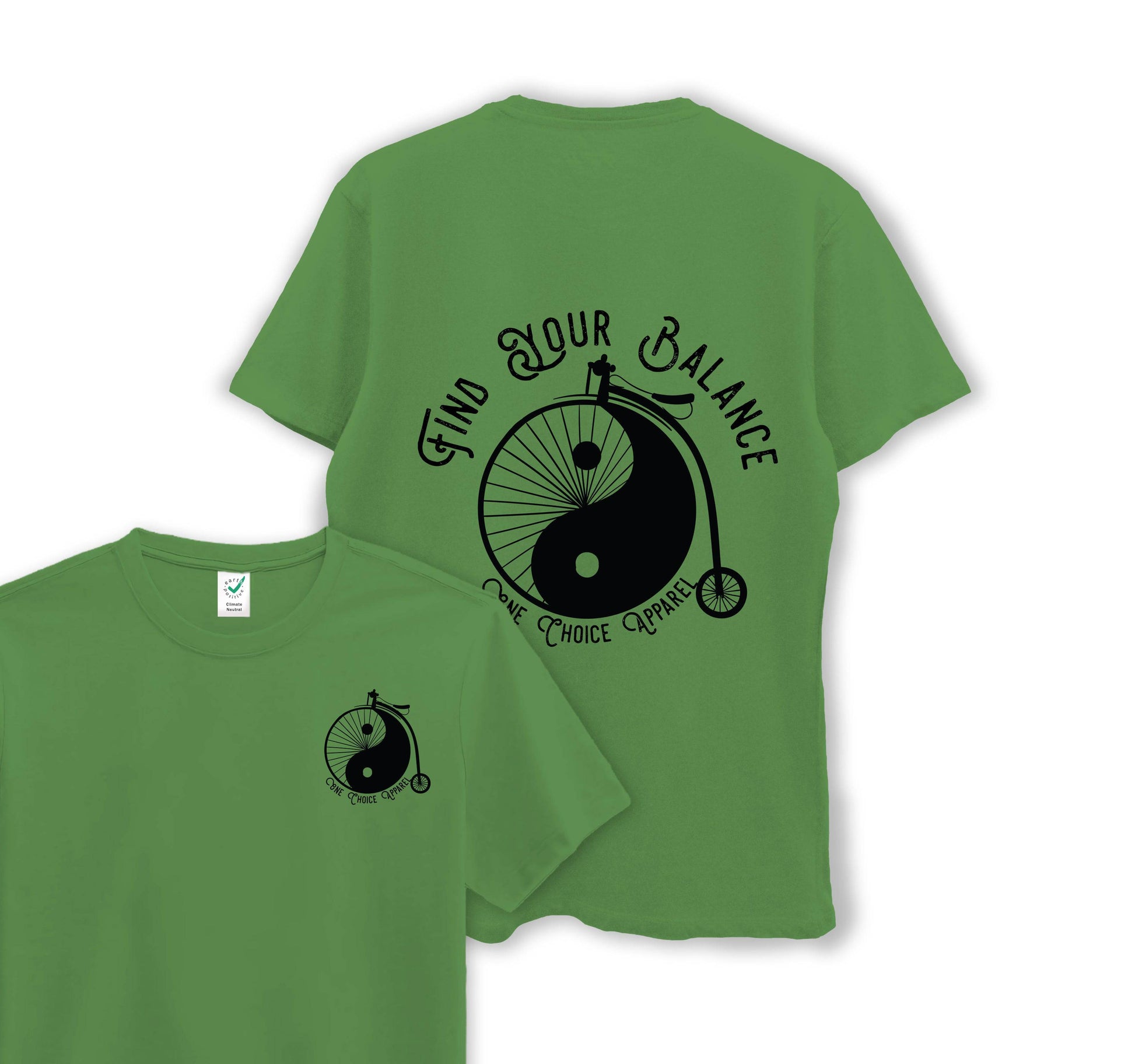 Find Your Balance Tee - Organic Cotton Tee - One Choice Apparel