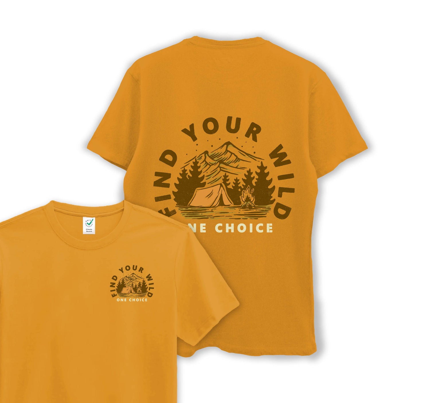 Find Your Wild - Organic Cotton Tee - One Choice Apparel