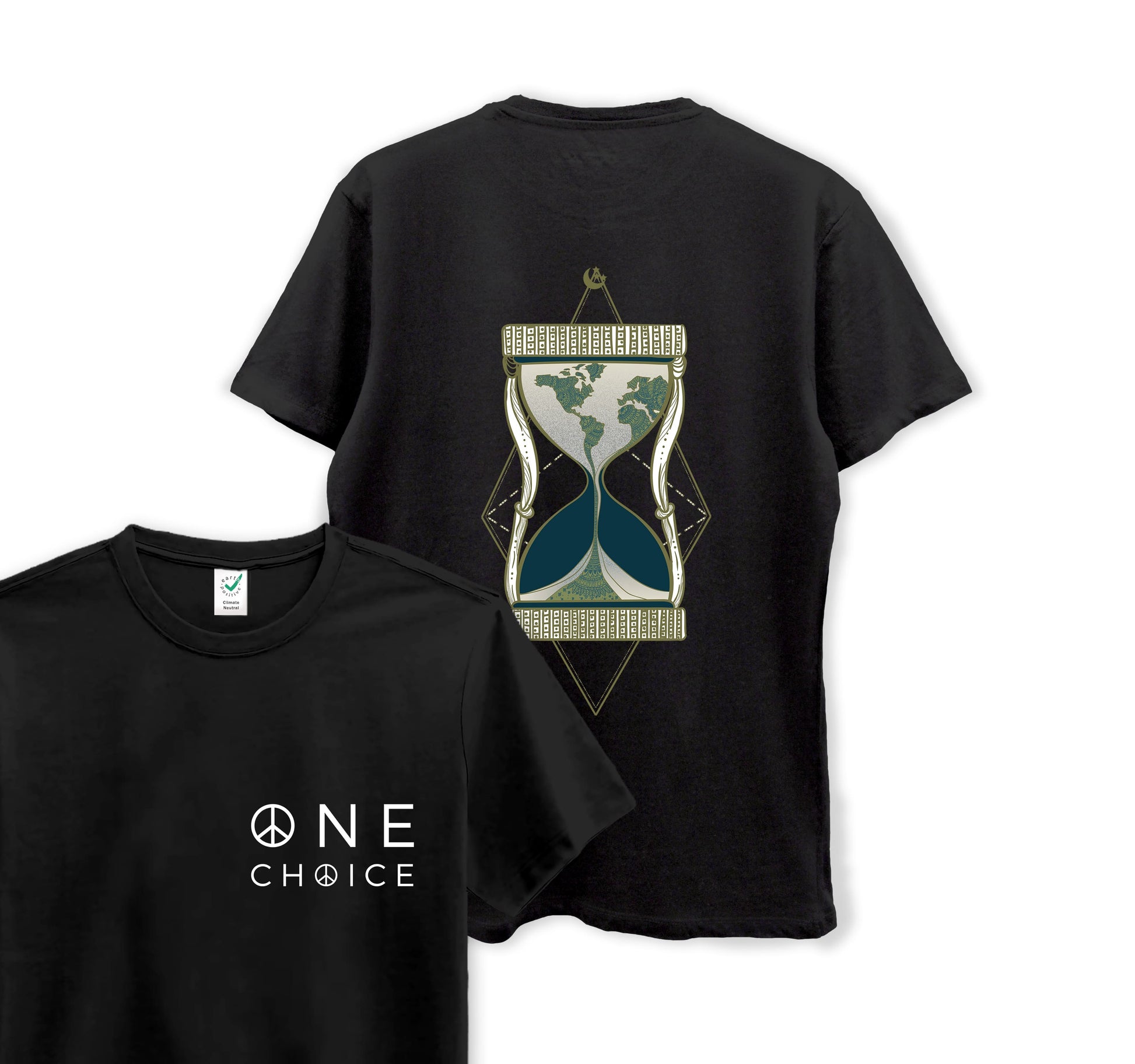 Hourglass - Organic Cotton Tee - One Choice Apparel