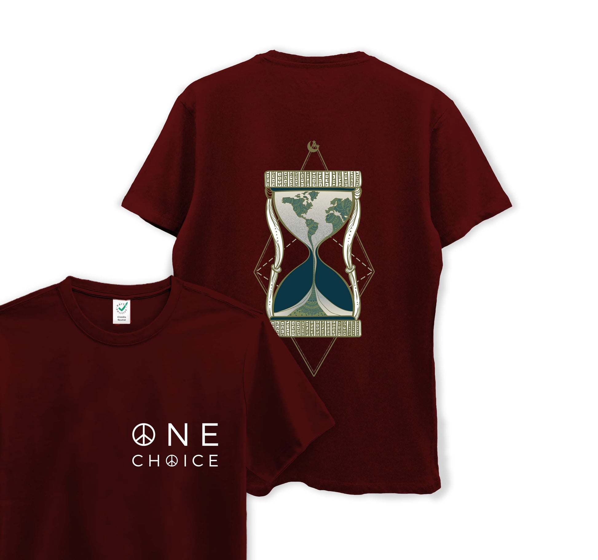 Hourglass - Organic Cotton Tee - One Choice Apparel