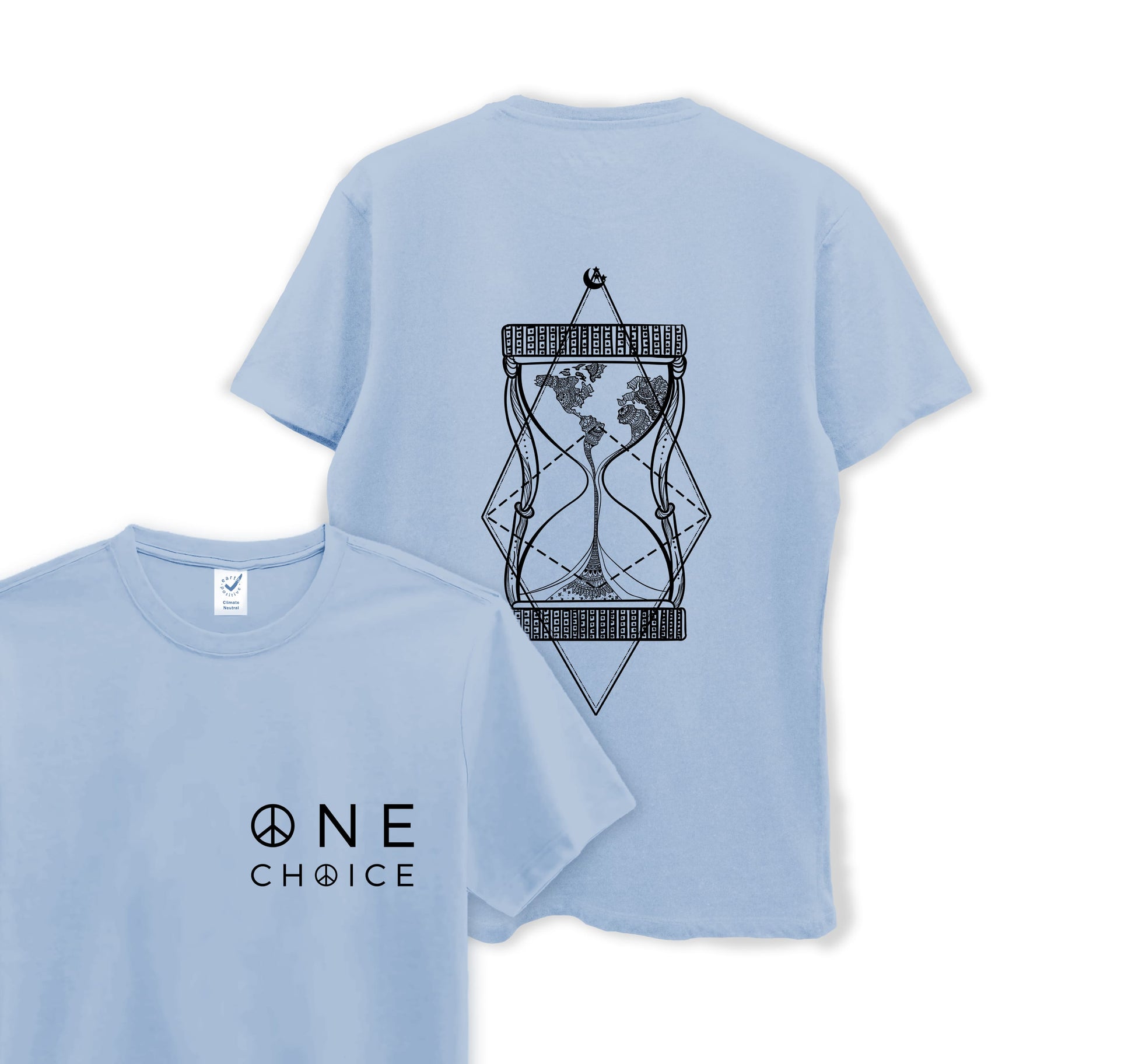 Hourglass - Organic Cotton Tee - One Choice Apparel