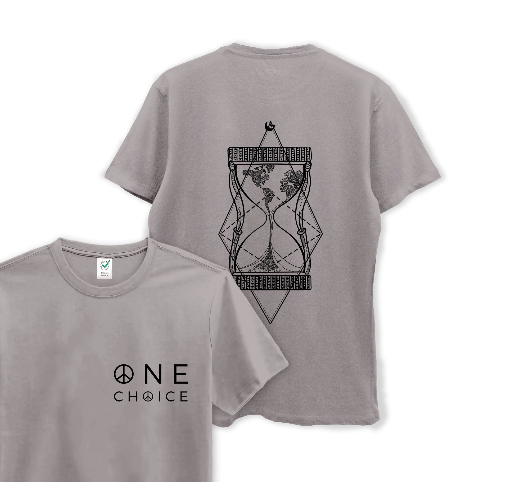 Hourglass - Organic Cotton Tee - One Choice Apparel