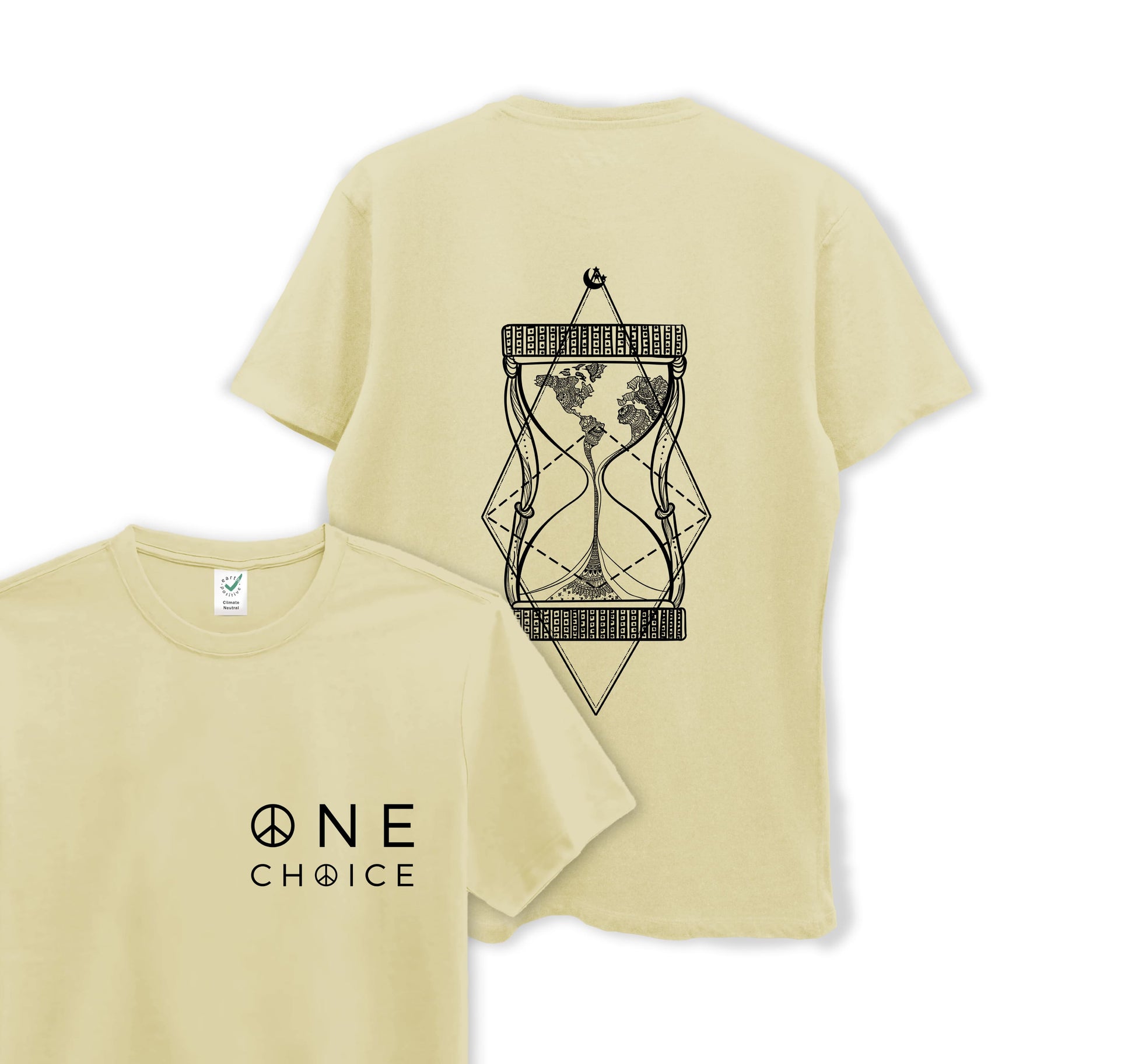 Hourglass - Organic Cotton Tee - One Choice Apparel