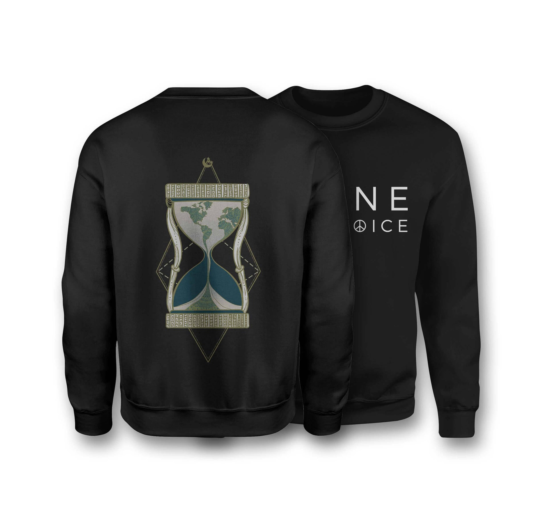 Hourglass Sweatshirt - Organic Cotton Sweatshirt - One Choice Apparel