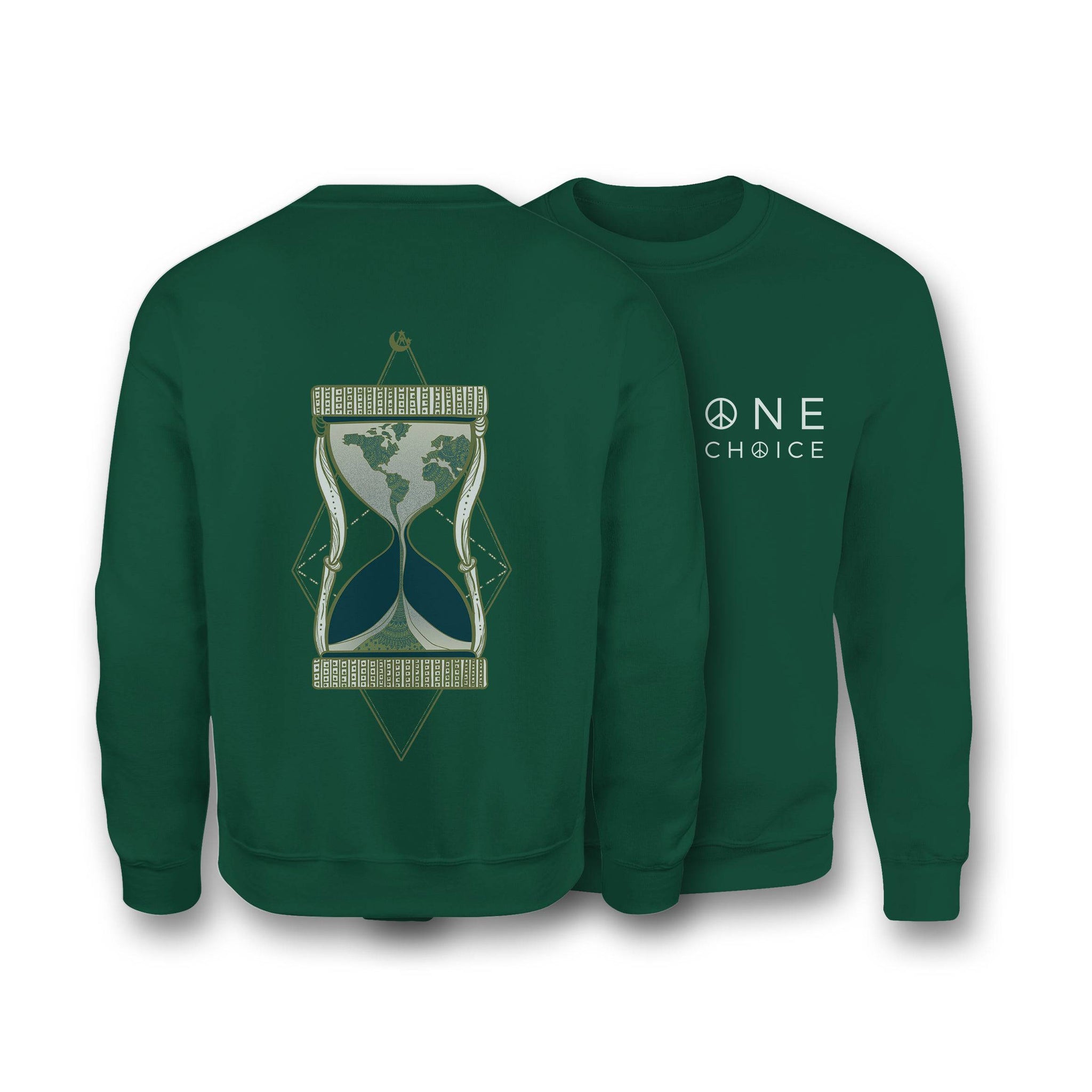 Hourglass Sweatshirt - Organic Cotton Sweatshirt - One Choice Apparel