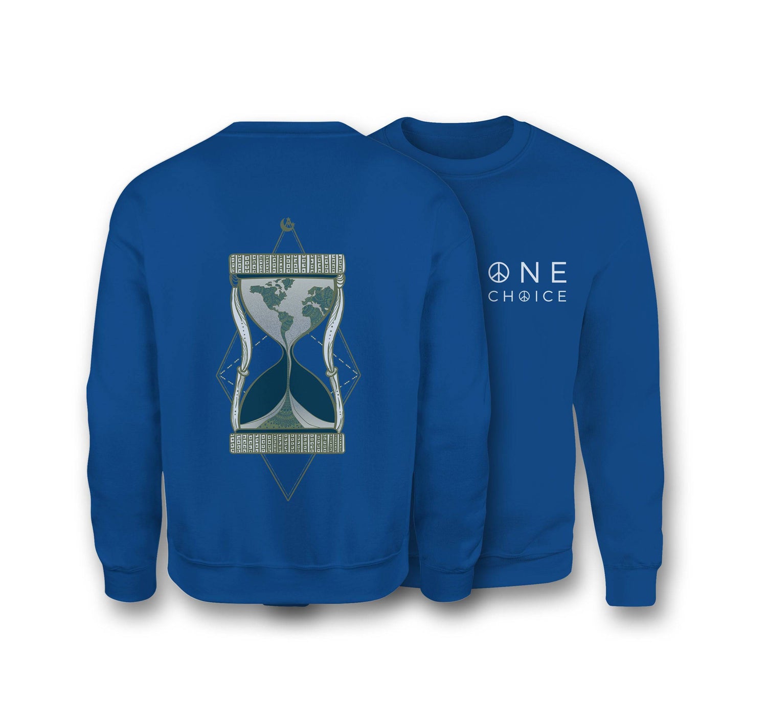 Hourglass Sweatshirt - Organic Cotton Sweatshirt - One Choice Apparel