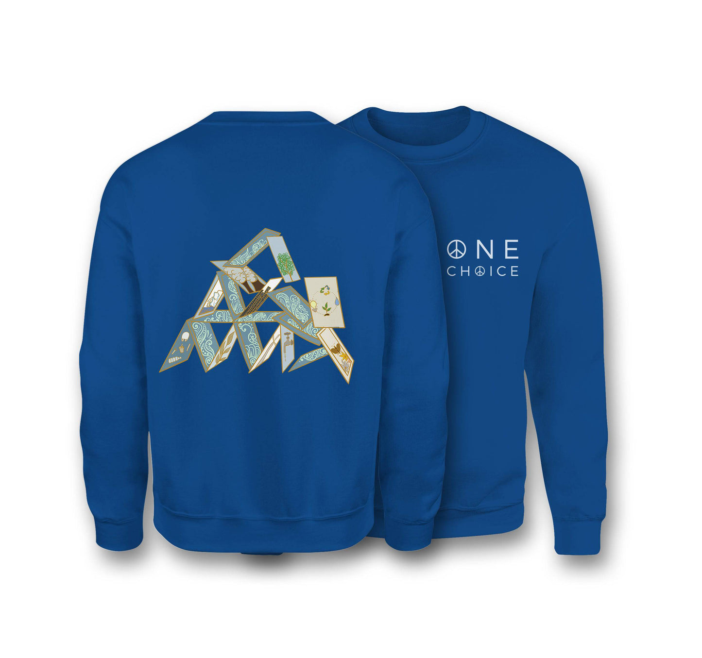 House Of Cards Sweatshirt - Organic Cotton Sweatshirt - One Choice Apparel
