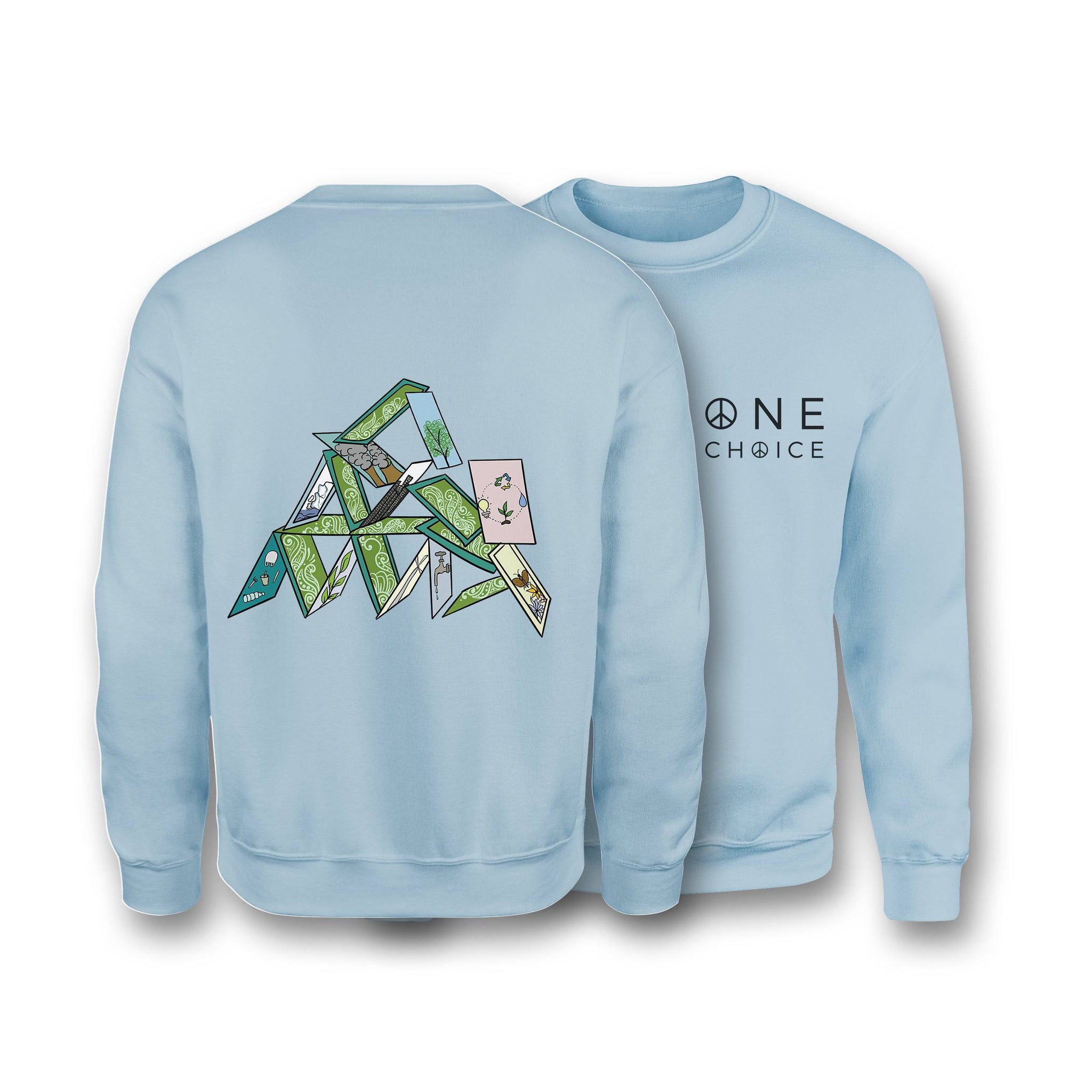House Of Cards Sweatshirt - Organic Cotton Sweatshirt - One Choice Apparel