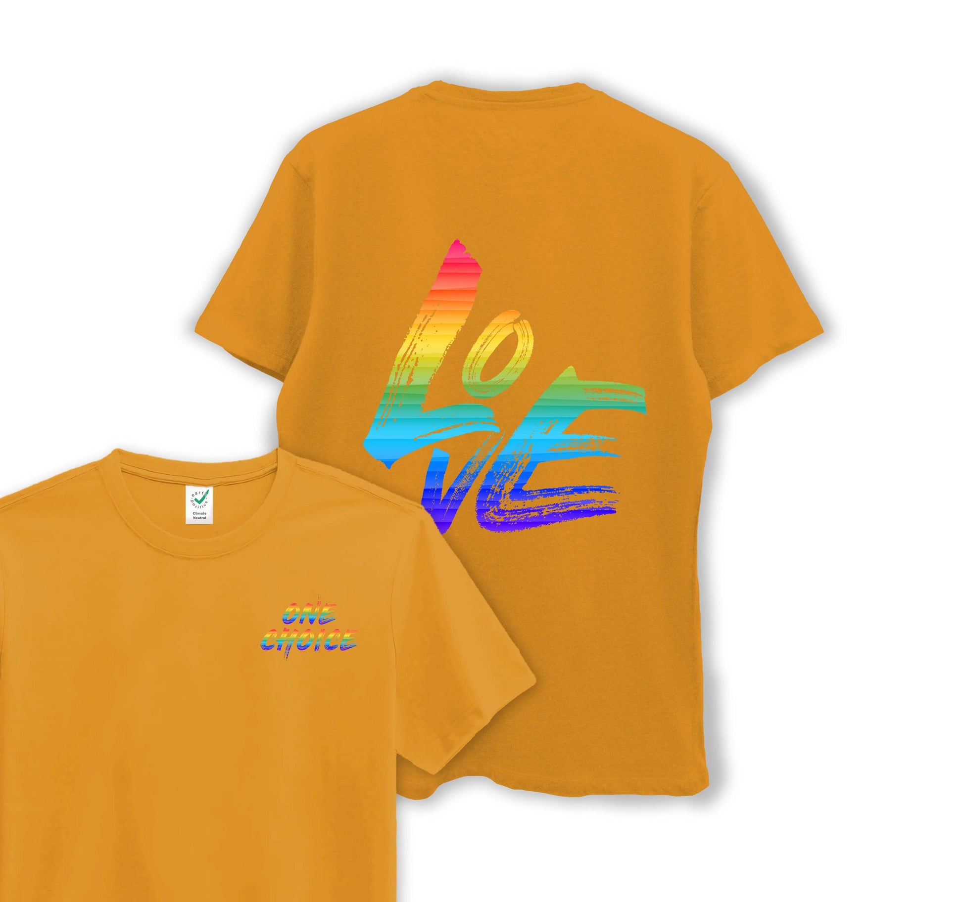 LOVE (Pride Edition) - Organic Cotton Tee - One Choice Apparel