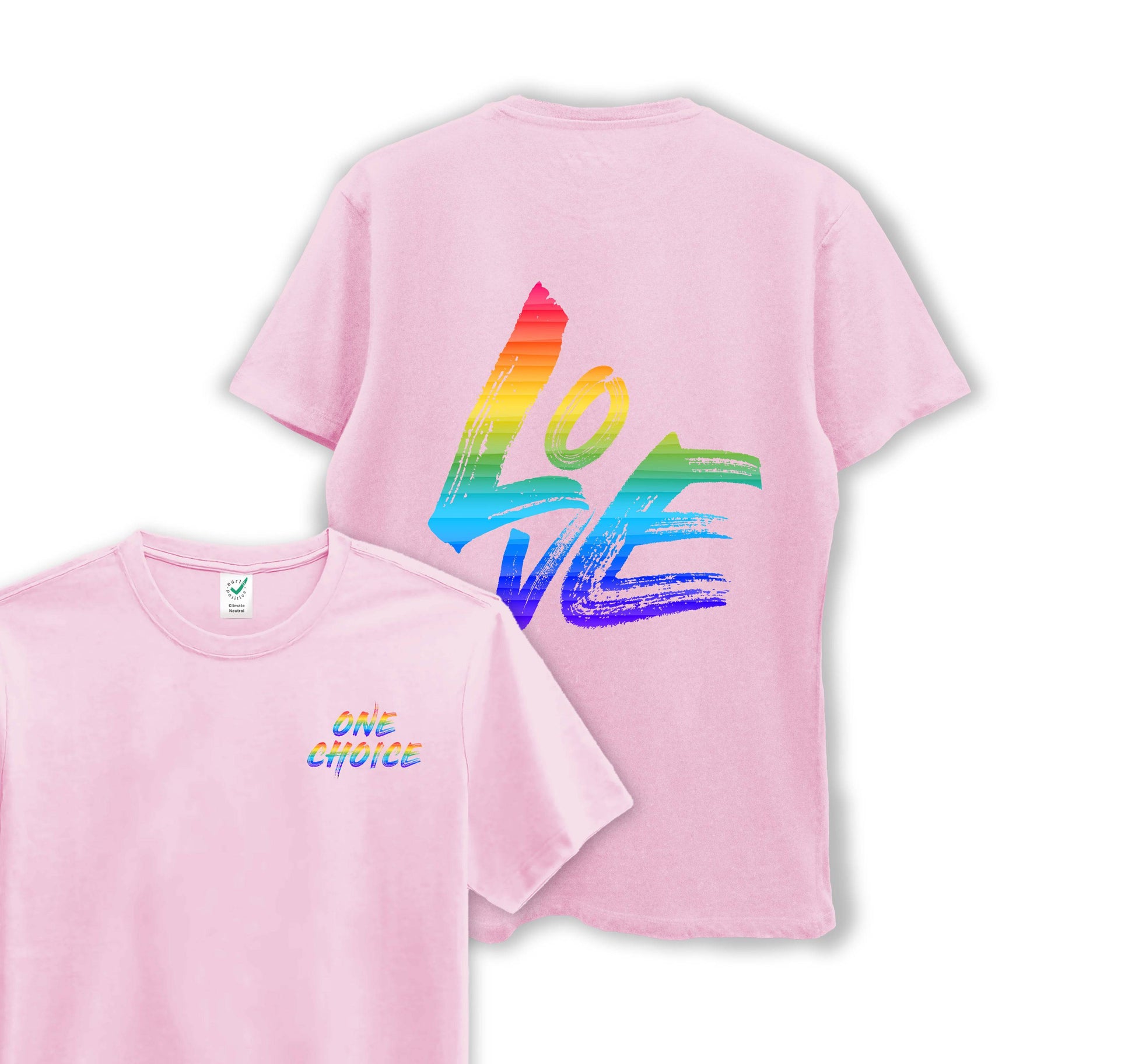 LOVE (Pride Edition) - Organic Cotton Tee - One Choice Apparel