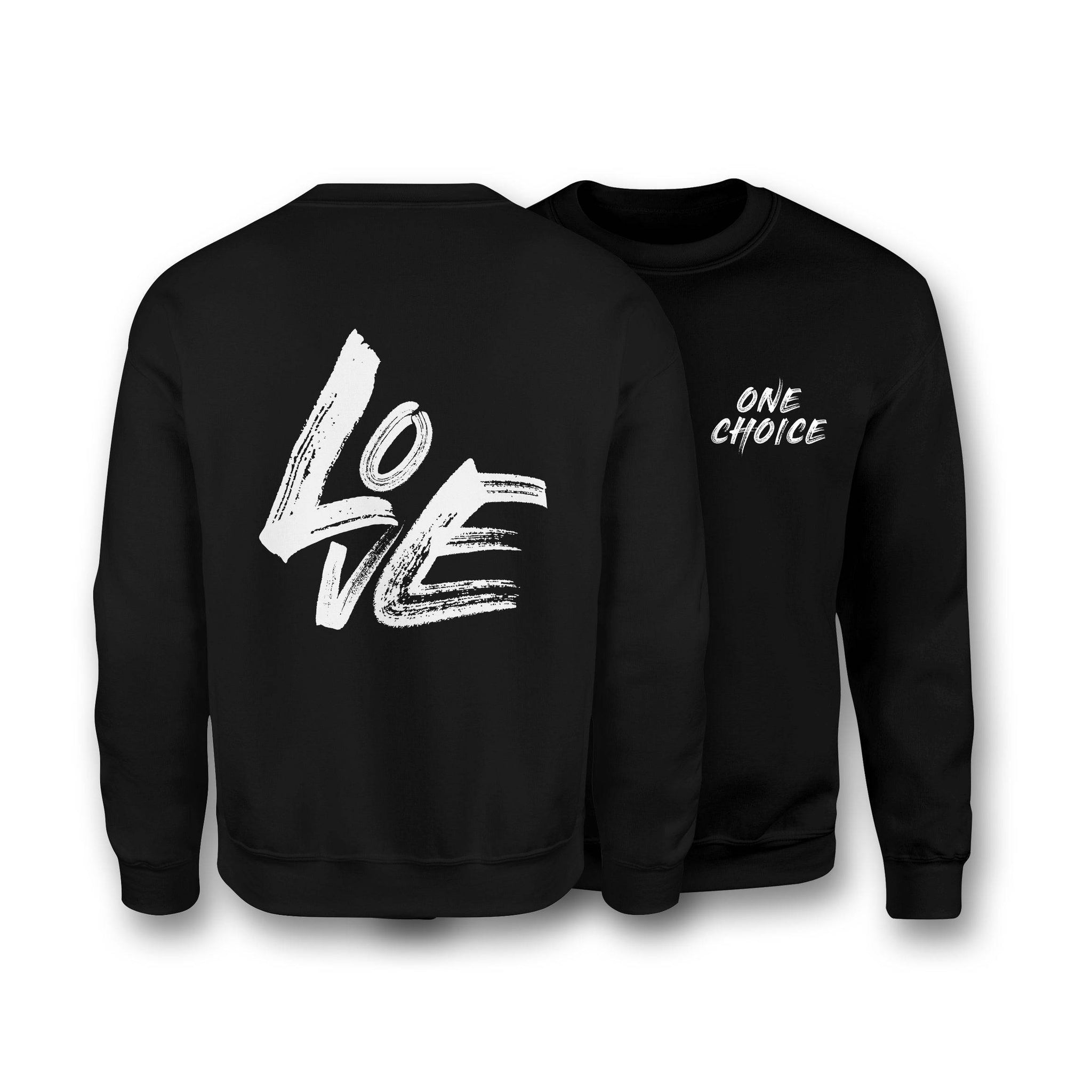 LOVE Sweatshirt - Organic Cotton Sweatshirt - One Choice Apparel