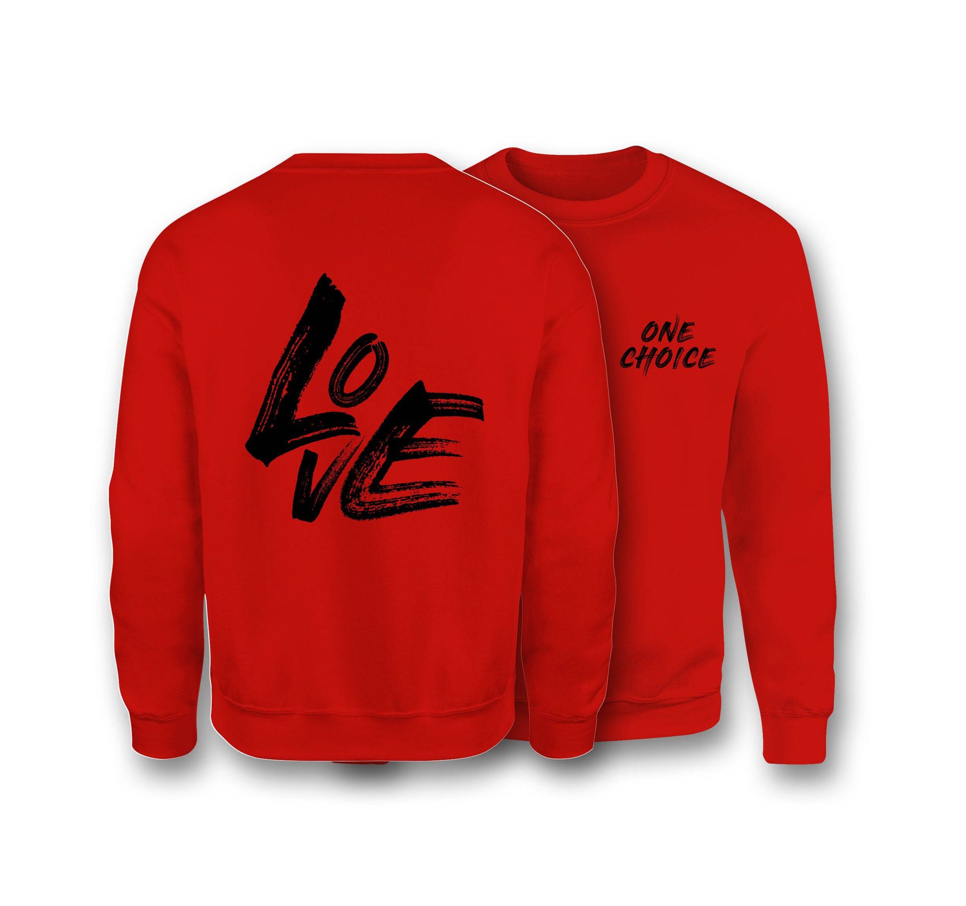 LOVE Sweatshirt - Organic Cotton Sweatshirt - One Choice Apparel