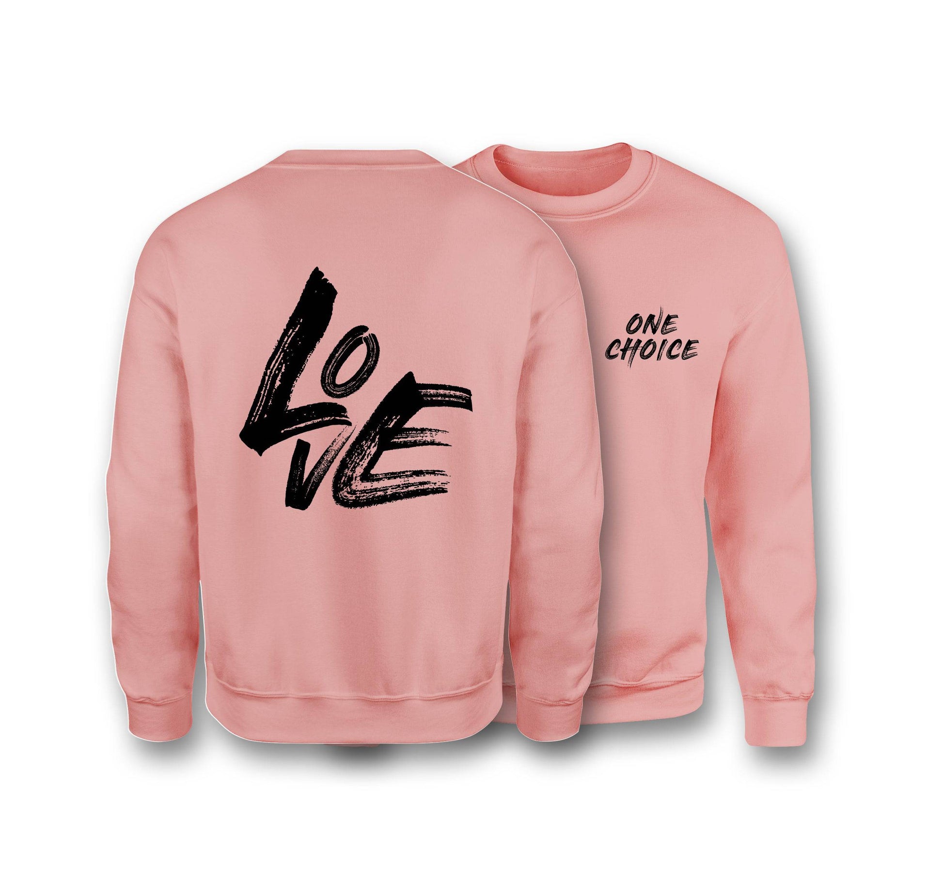 LOVE Sweatshirt - Organic Cotton Sweatshirt - One Choice Apparel