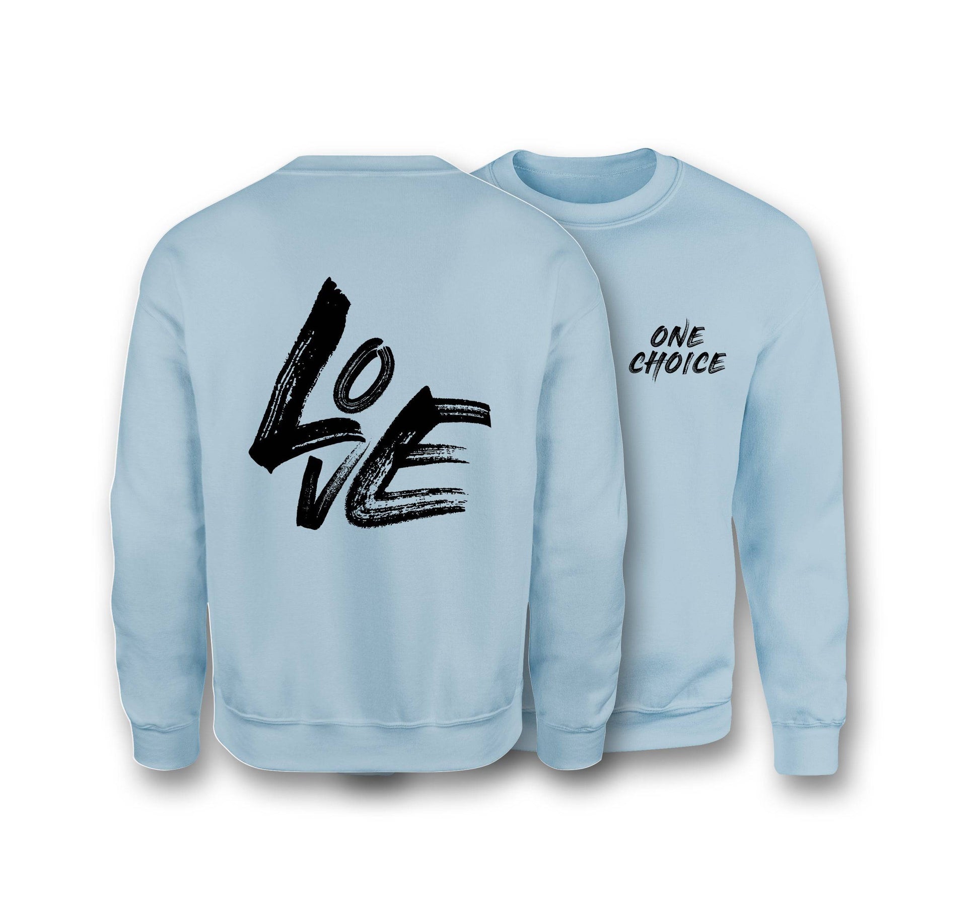 LOVE Sweatshirt - Organic Cotton Sweatshirt - One Choice Apparel