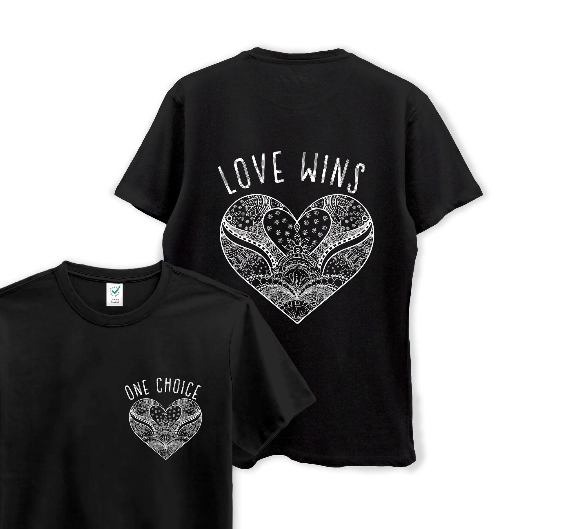 Love Wins - Organic Cotton Tee - One Choice Apparel