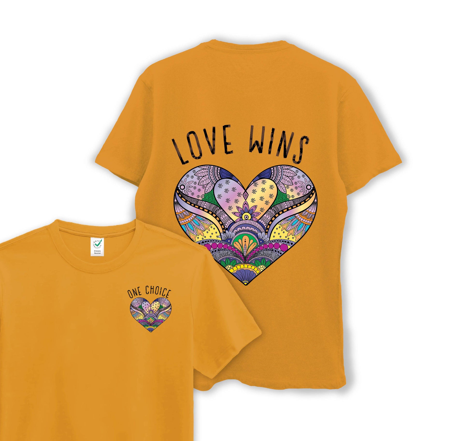 Love Wins - Organic Cotton Tee - One Choice Apparel