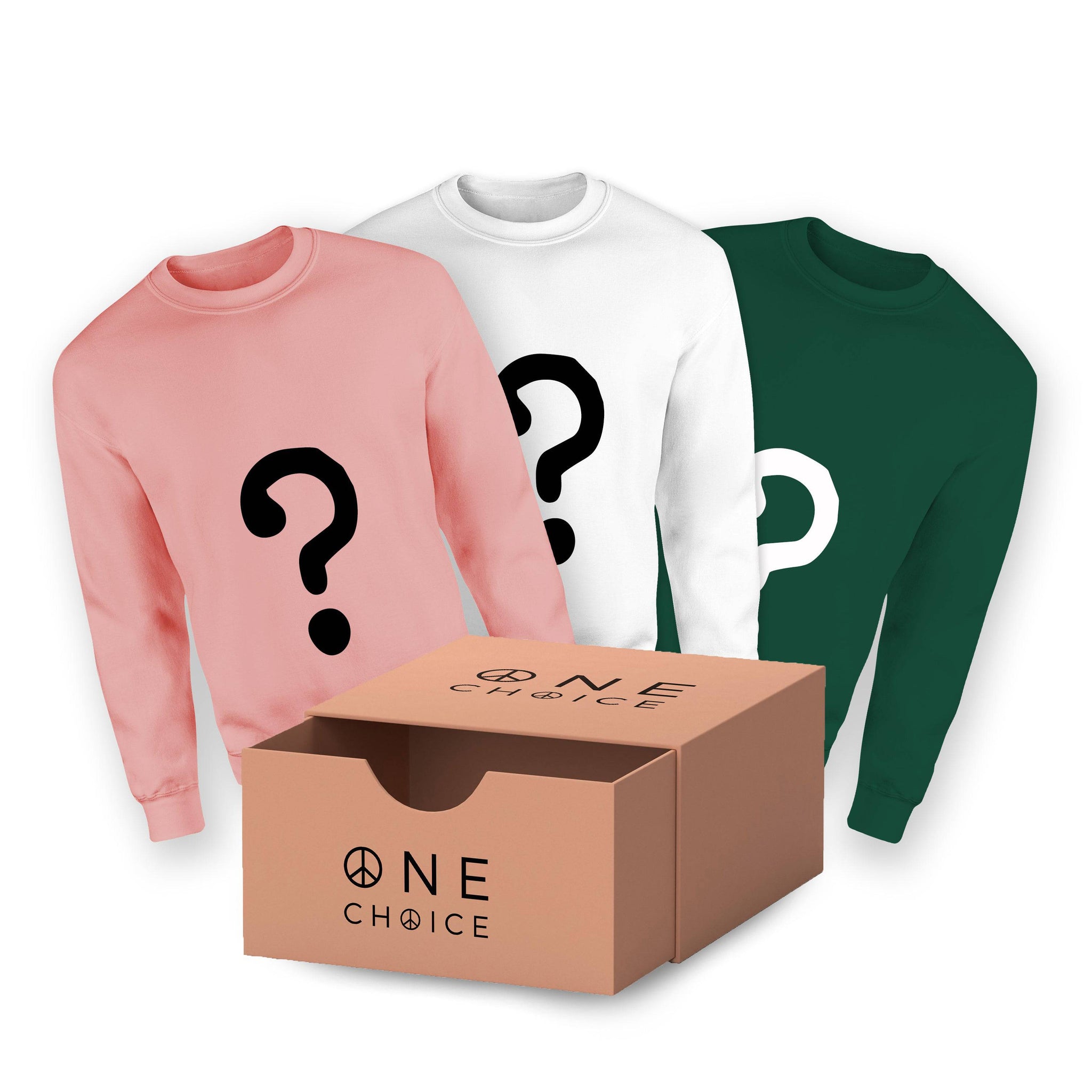 Lucky Dip Box / Three Sweatshirts - One Choice Apparel
