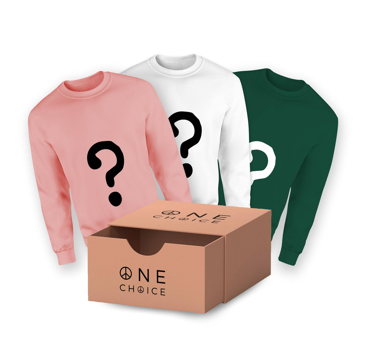 Lucky Dip Box / Three Sweatshirts - One Choice Apparel