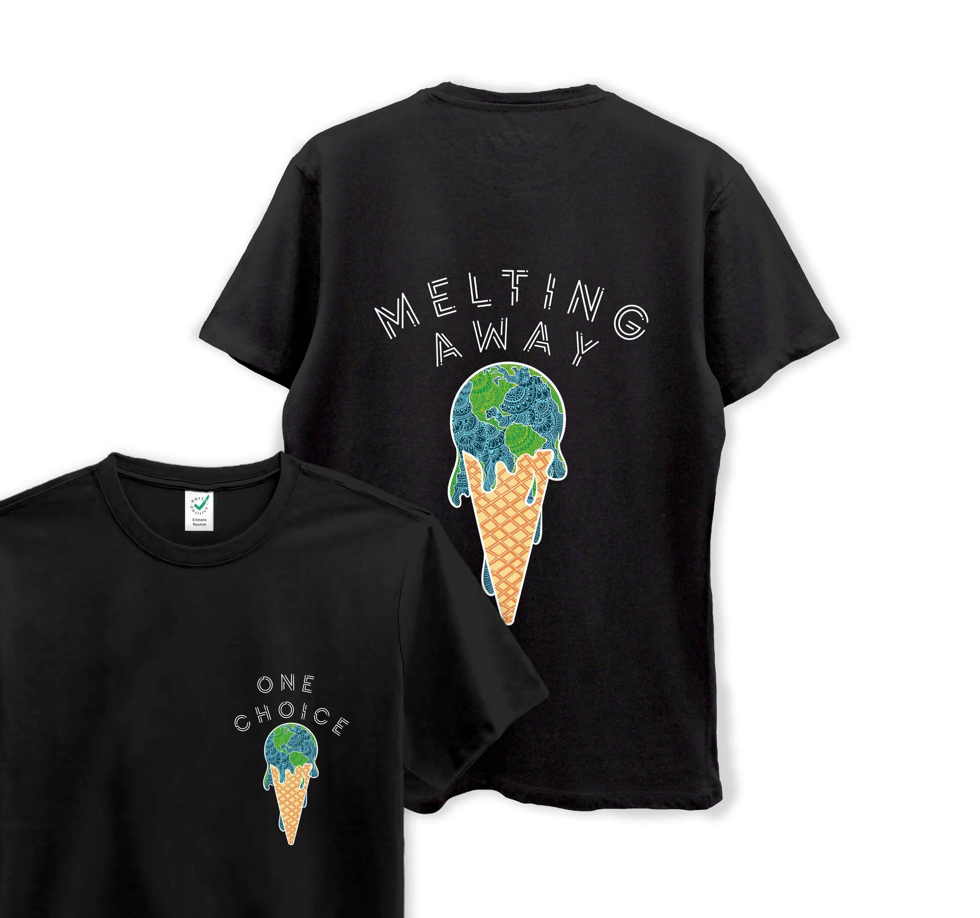 Melting Away - Organic Cotton Tee - One Choice Apparel