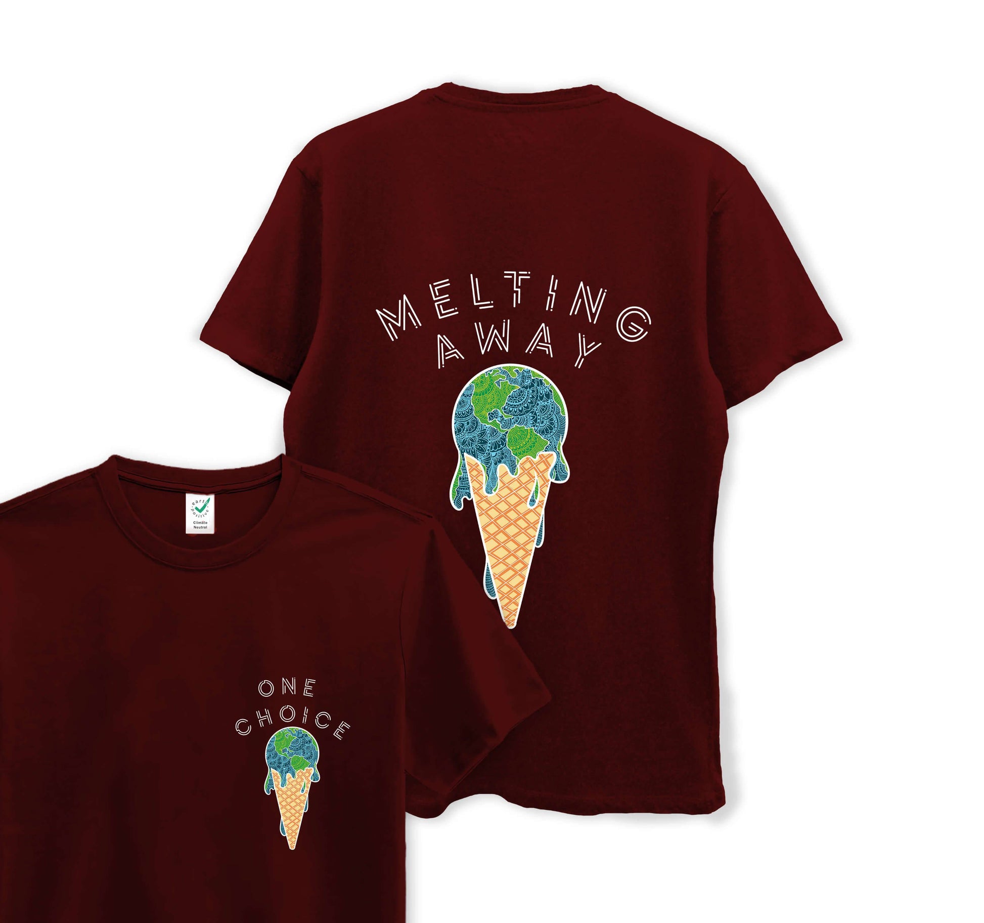 Melting Away - Organic Cotton Tee - One Choice Apparel