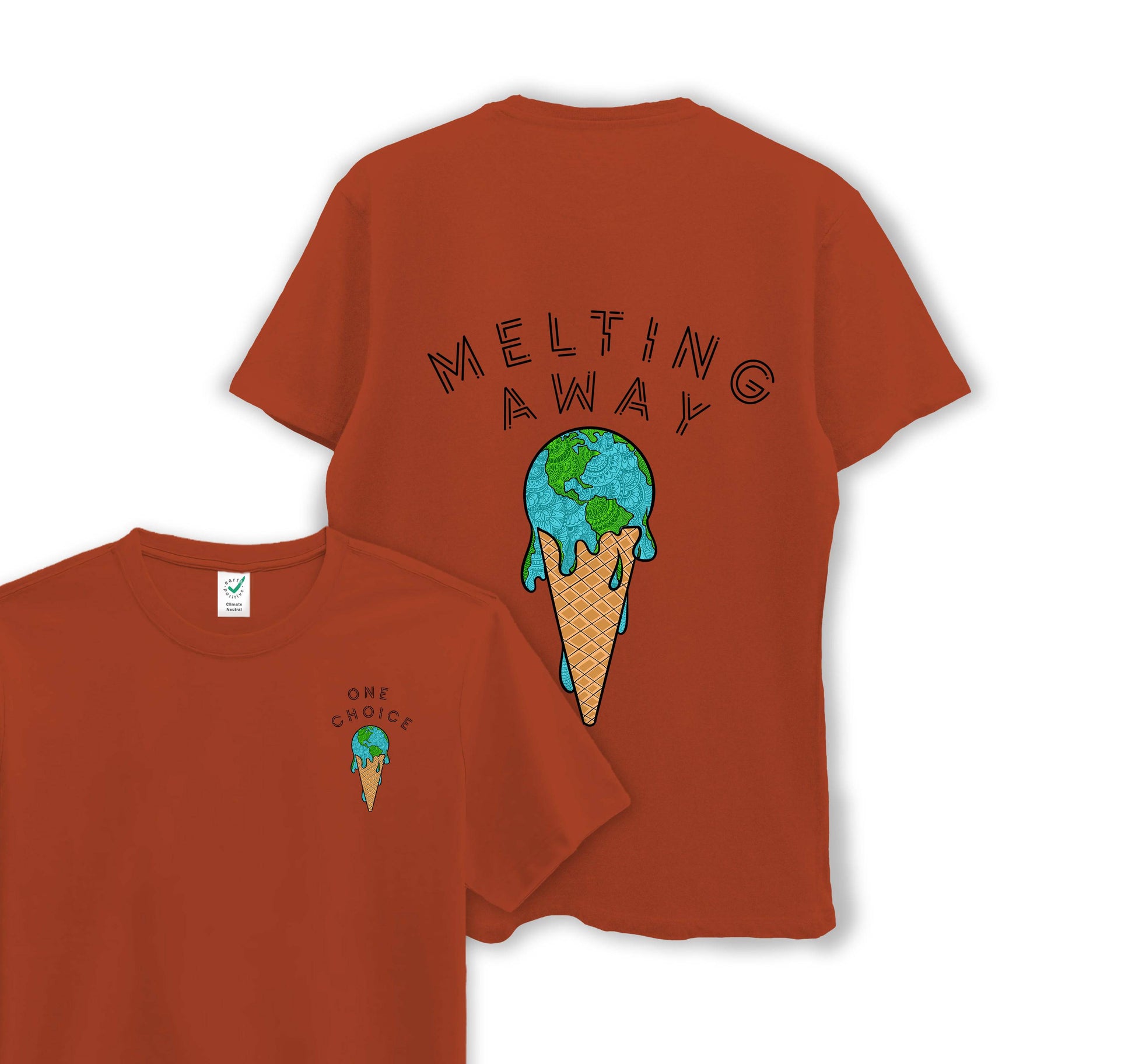 Melting Away - Organic Cotton Tee - One Choice Apparel