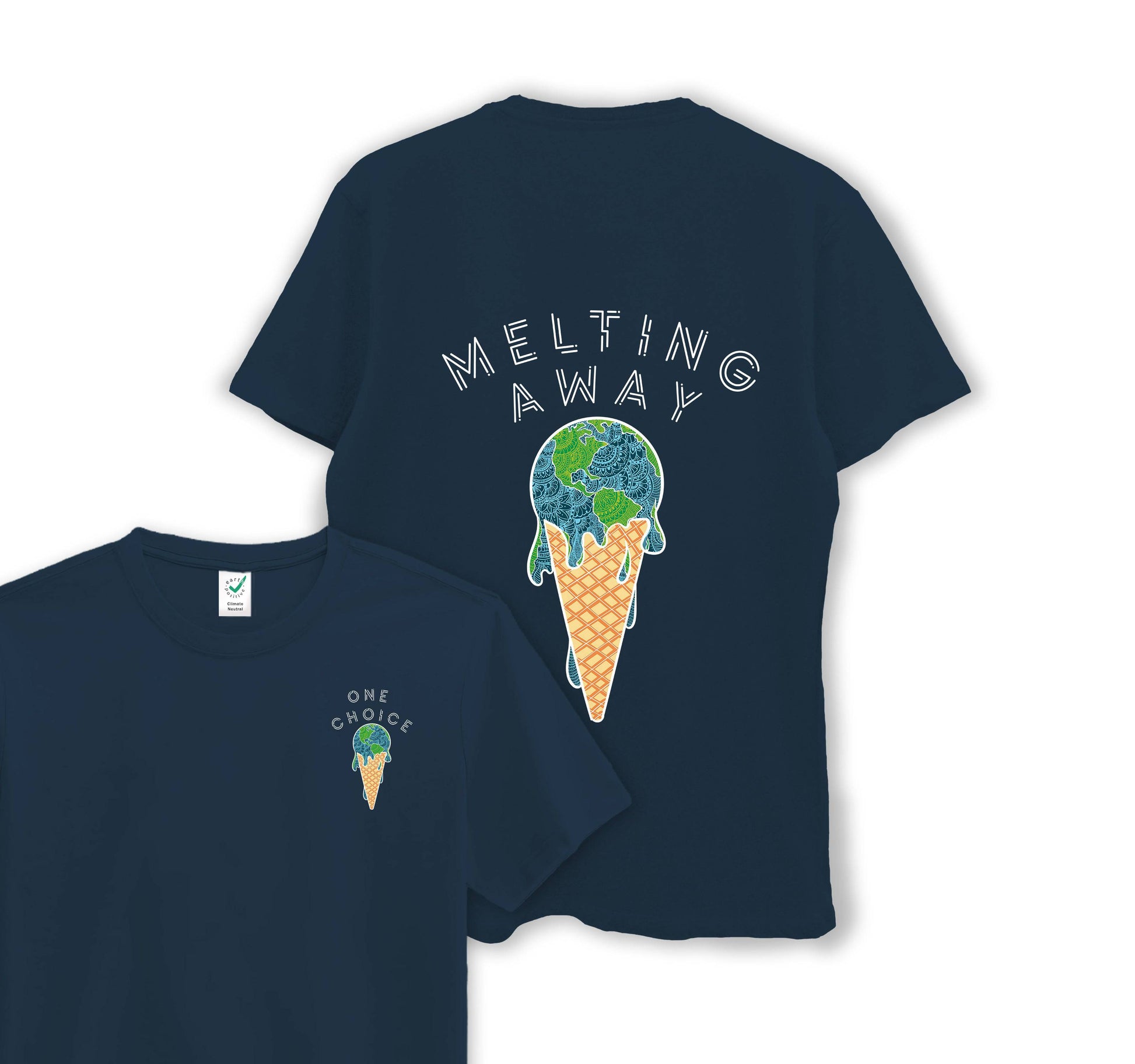 Melting Away - Organic Cotton Tee - One Choice Apparel