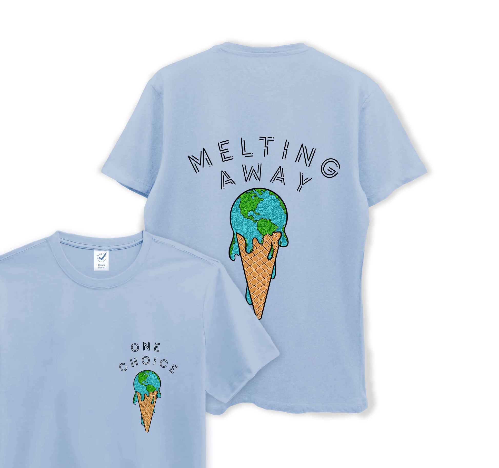 Melting Away - Organic Cotton Tee - One Choice Apparel