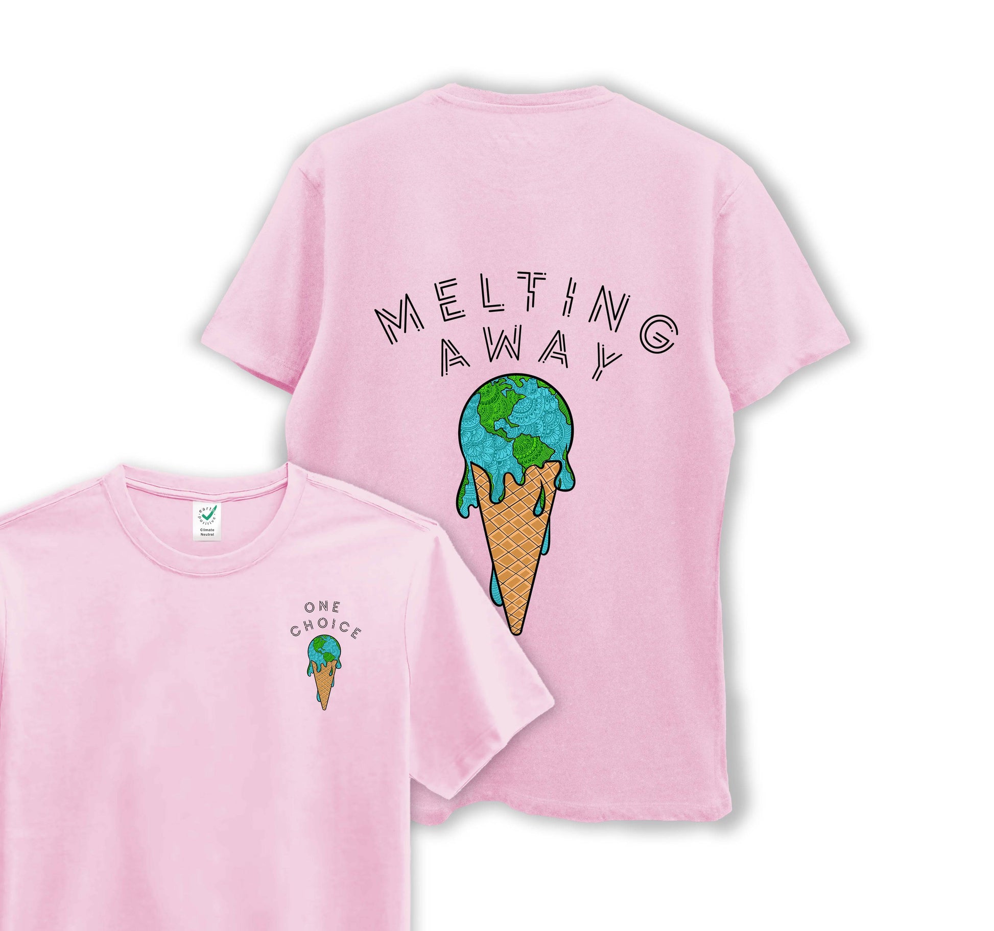 Melting Away - Organic Cotton Tee - One Choice Apparel