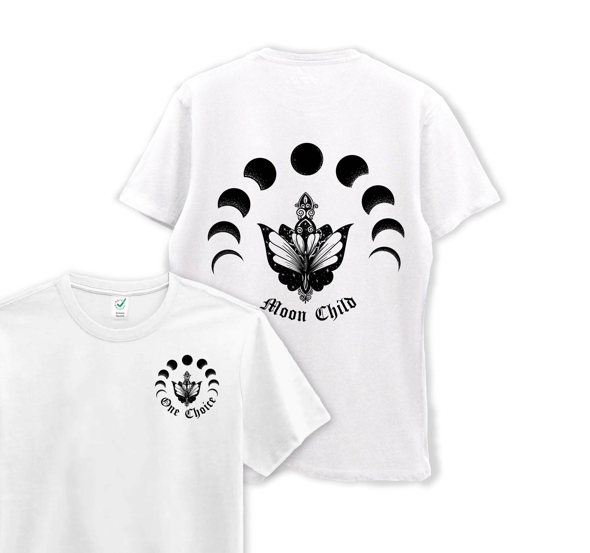 Moon Child - Organic Cotton Tee - One Choice Apparel