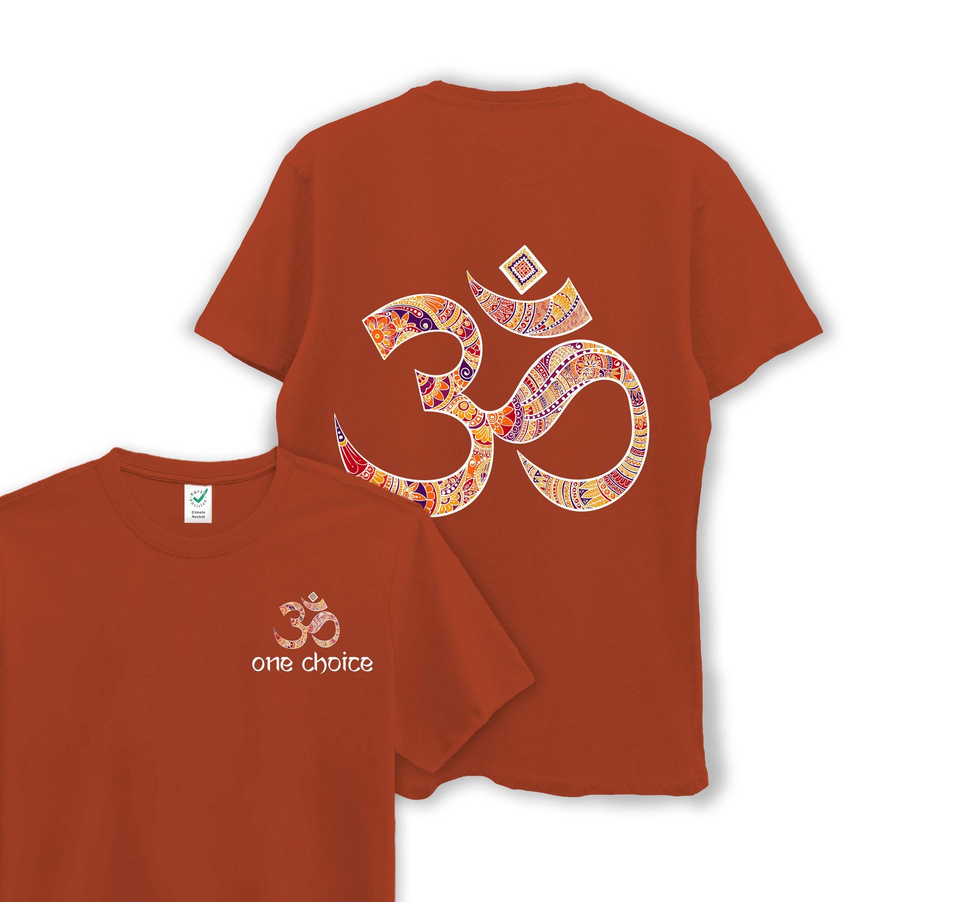 OM Symbol - Yoga Collection - Organic Cotton Tee - One Choice Apparel