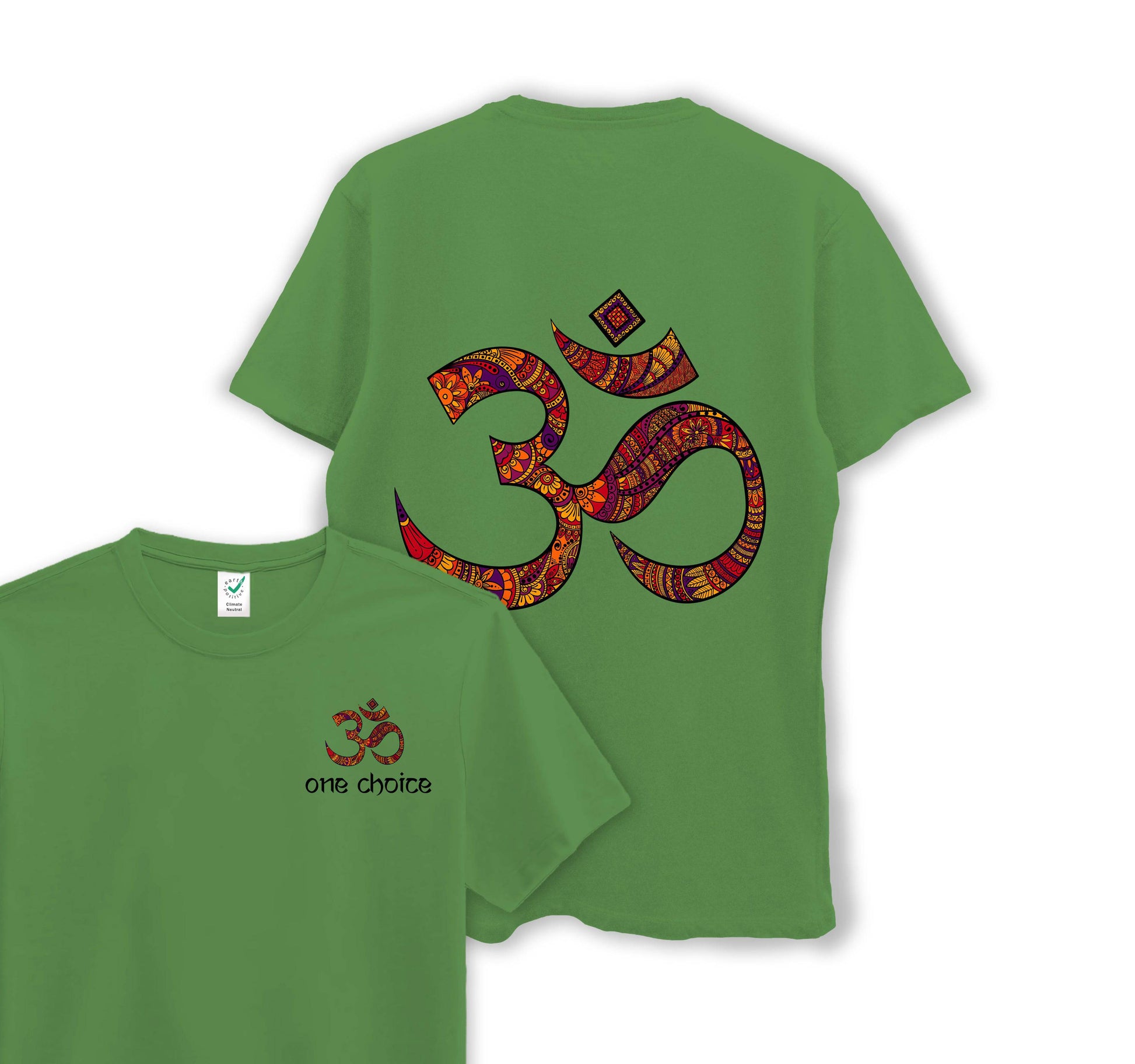 OM Symbol - Yoga Collection - Organic Cotton Tee - One Choice Apparel