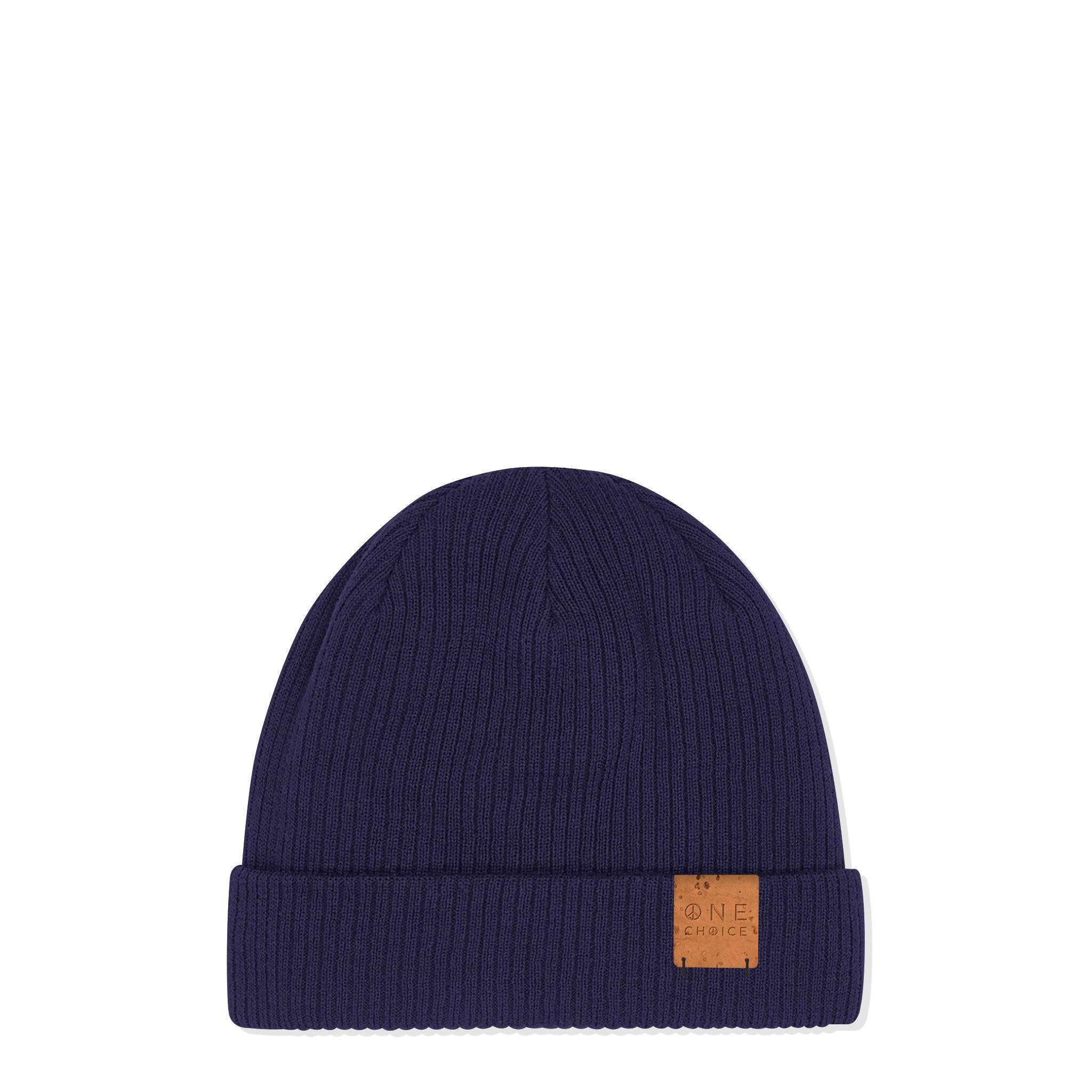 One Choice Navy Beanie - Organic Cotton - One Choice Apparel