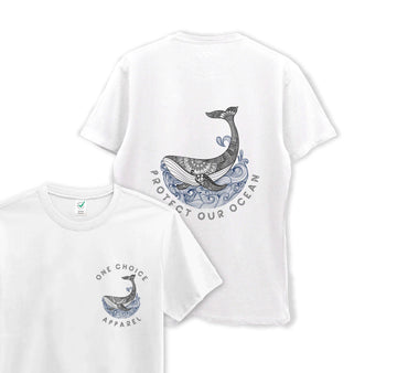 Protect Our Ocean - Organic Cotton Tee - One Choice Apparel