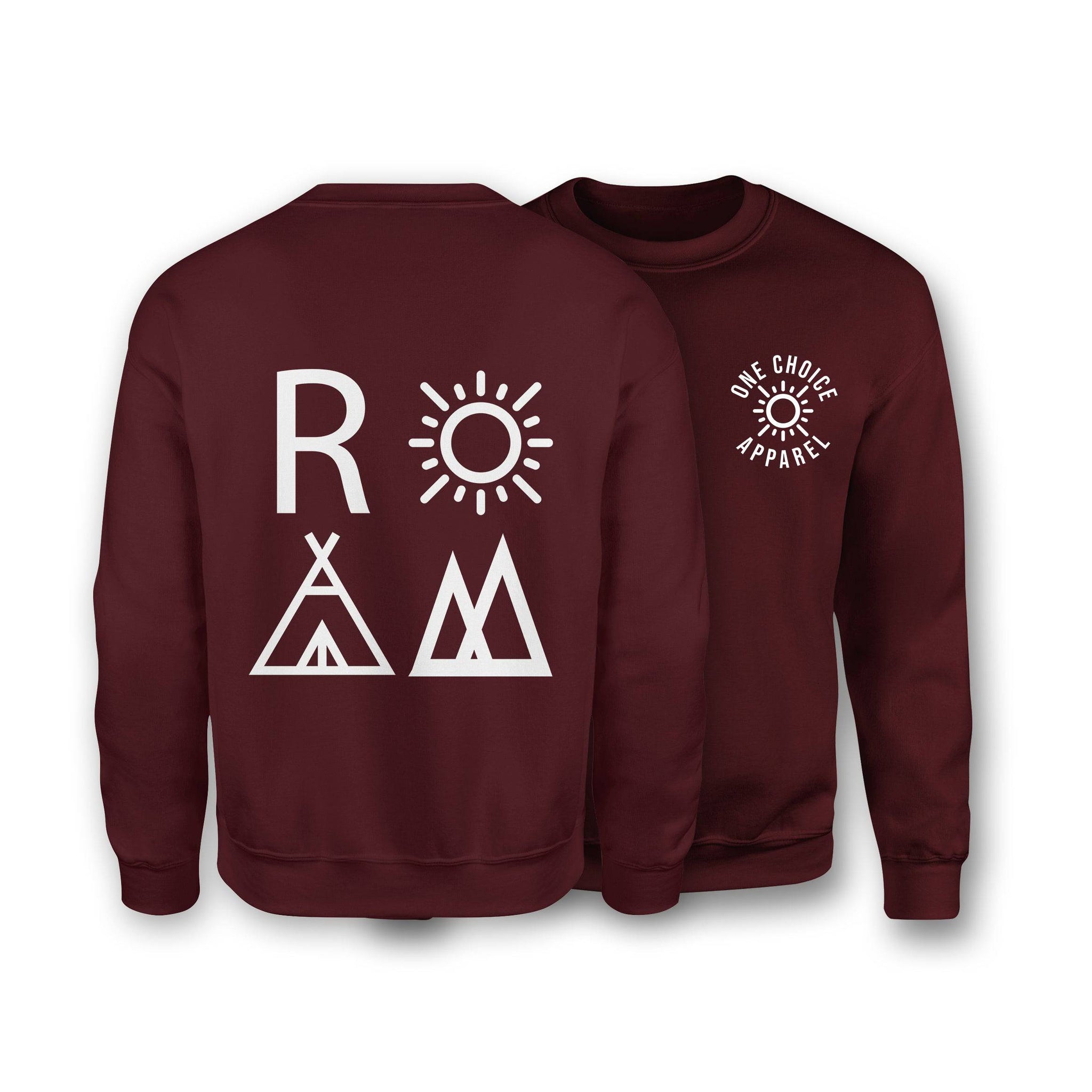 ROAM - Organic Cotton Sweatshirt - One Choice Apparel