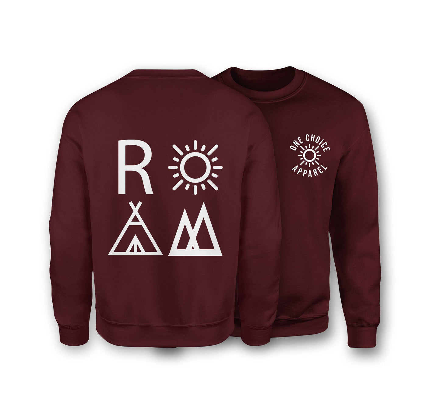 ROAM - Organic Cotton Sweatshirt - One Choice Apparel