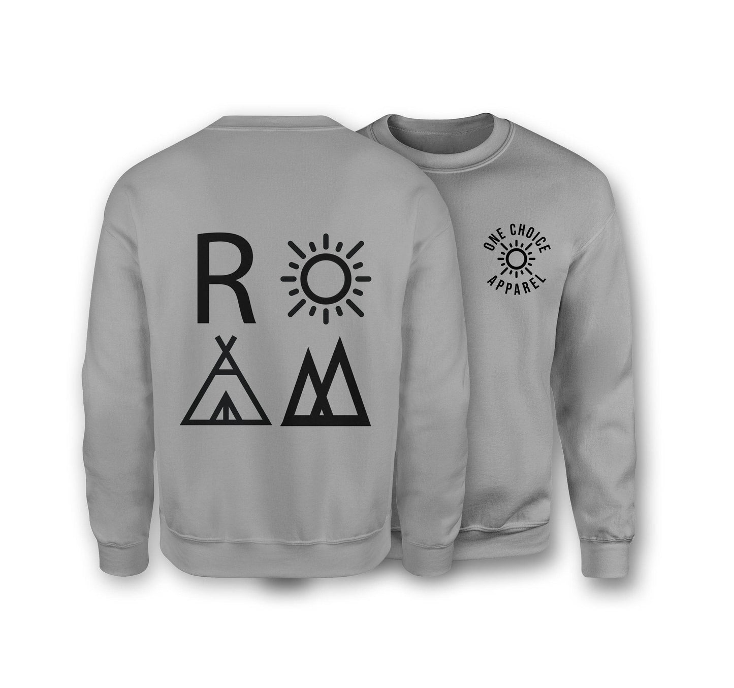 ROAM - Organic Cotton Sweatshirt - One Choice Apparel