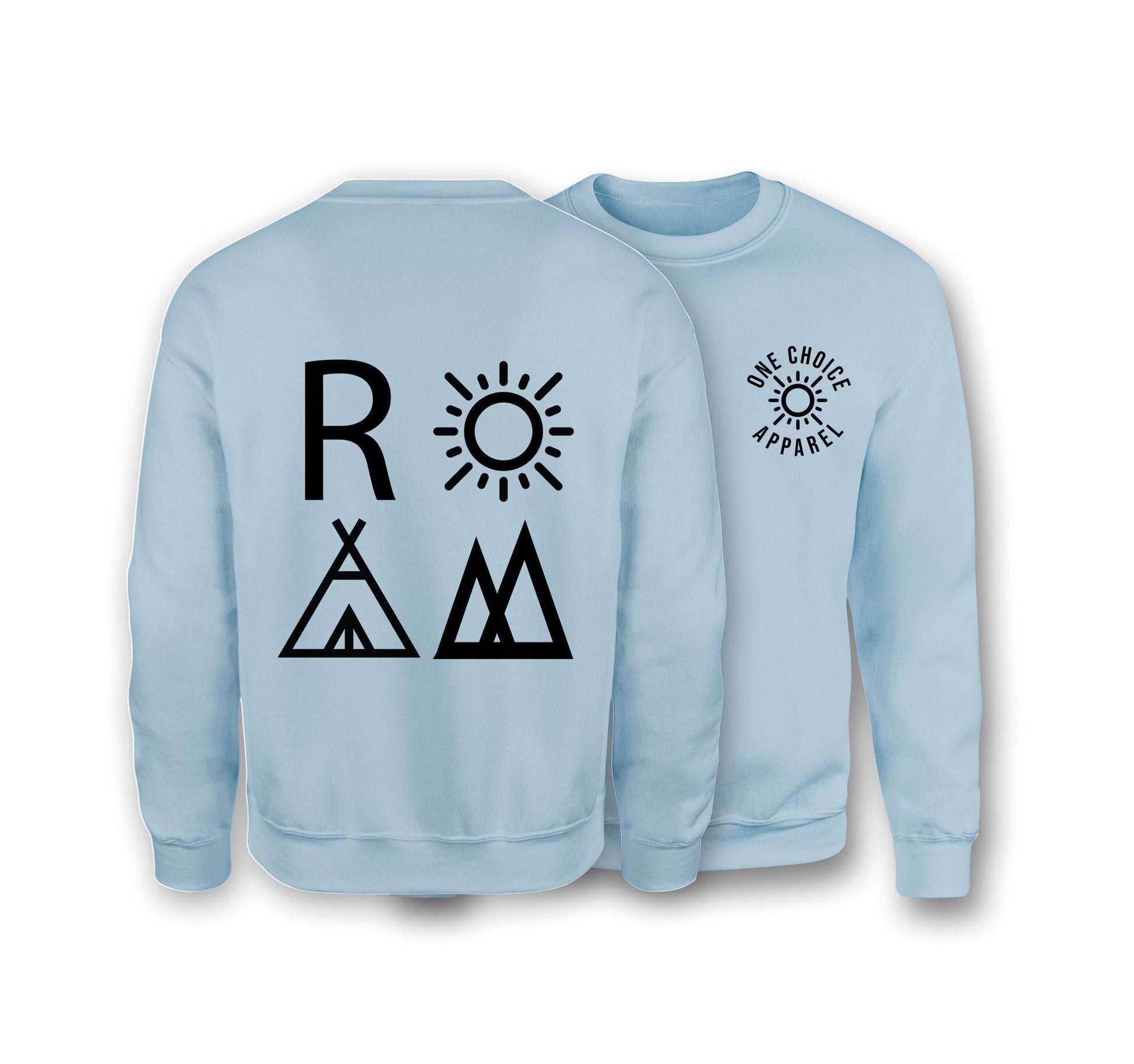 ROAM - Organic Cotton Sweatshirt - One Choice Apparel