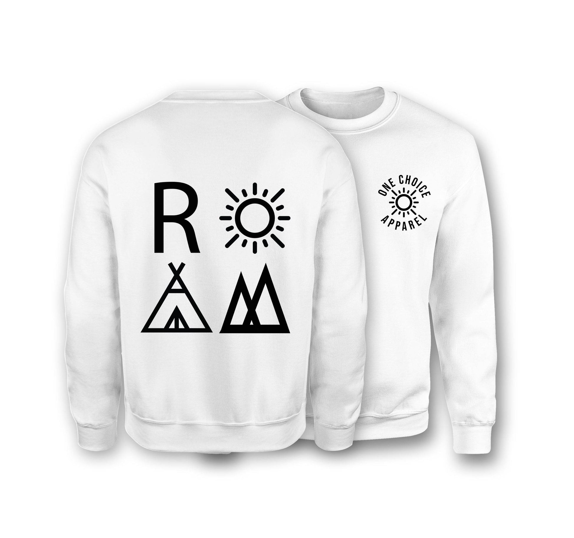 ROAM - Organic Cotton Sweatshirt - One Choice Apparel