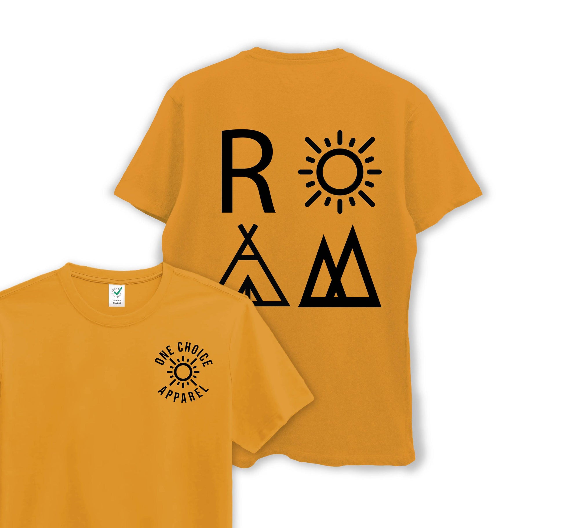 ROAM Tee - Organic Cotton Tee - One Choice Apparel