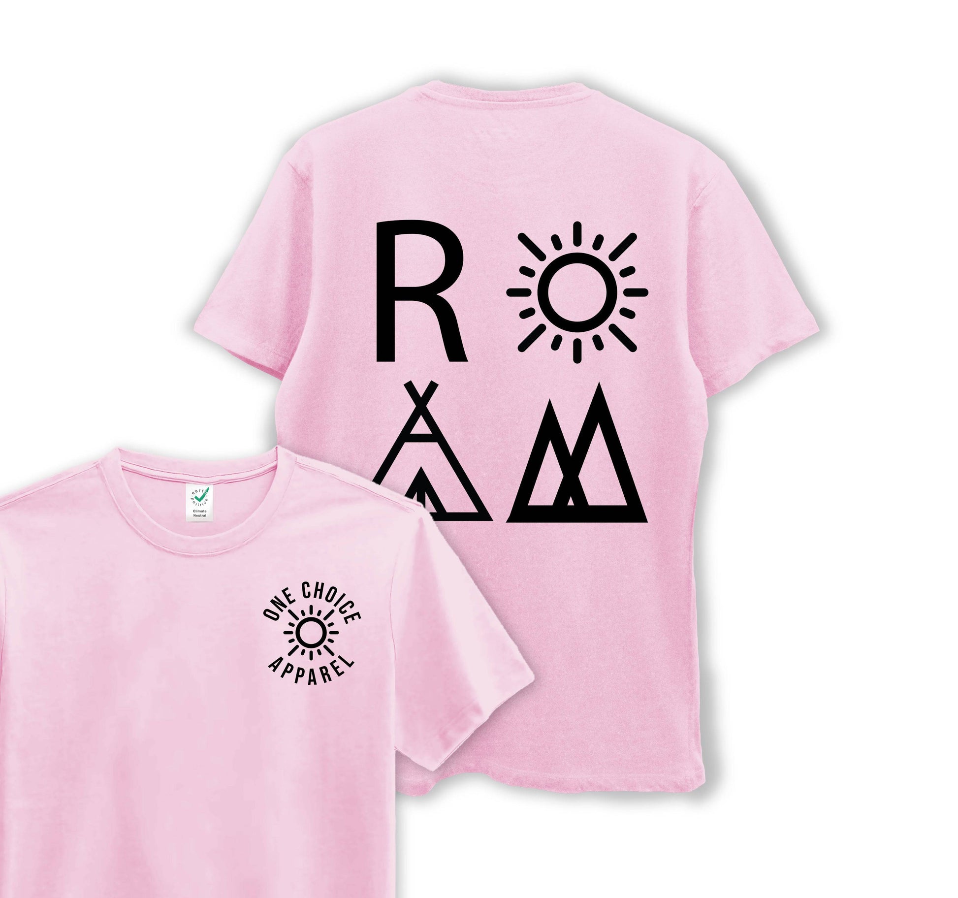 ROAM Tee - Organic Cotton Tee - One Choice Apparel