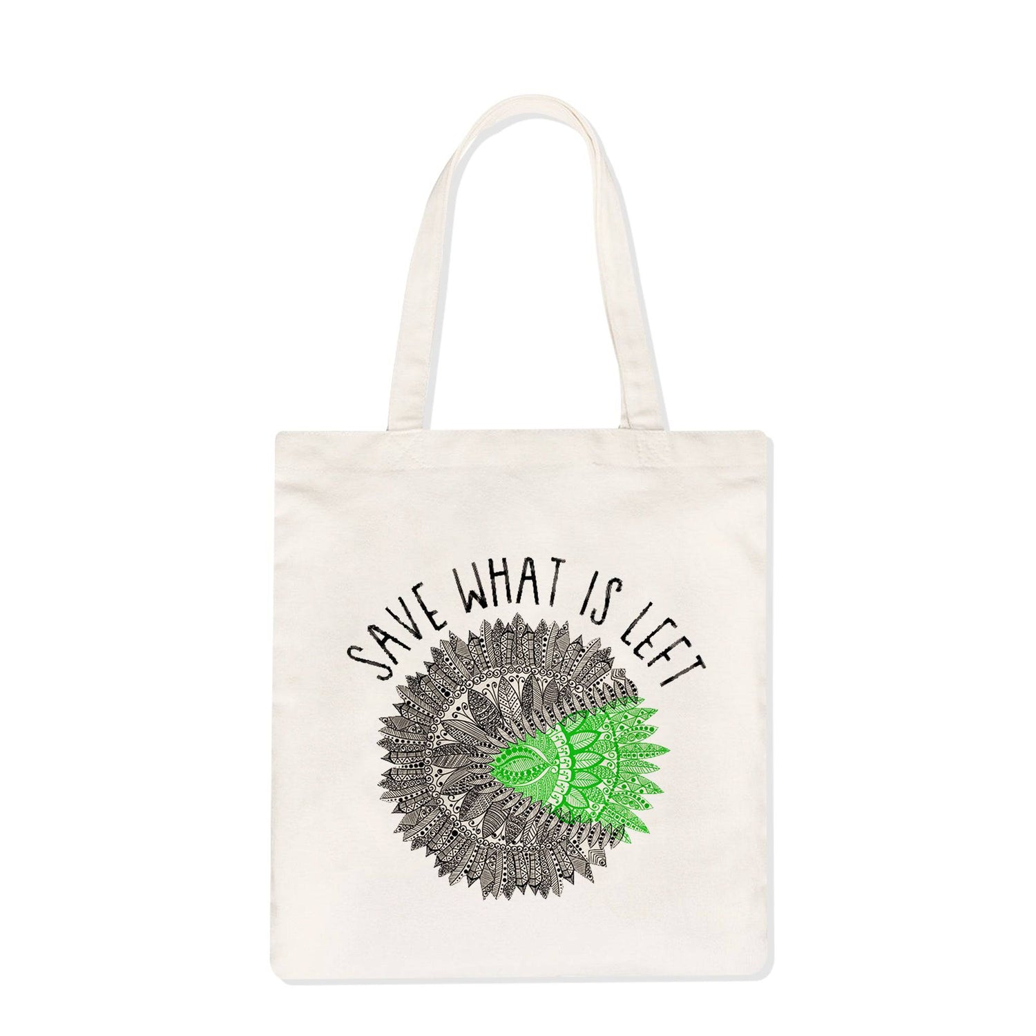 Save What Is Left Natural Tote Bag - One Choice Apparel