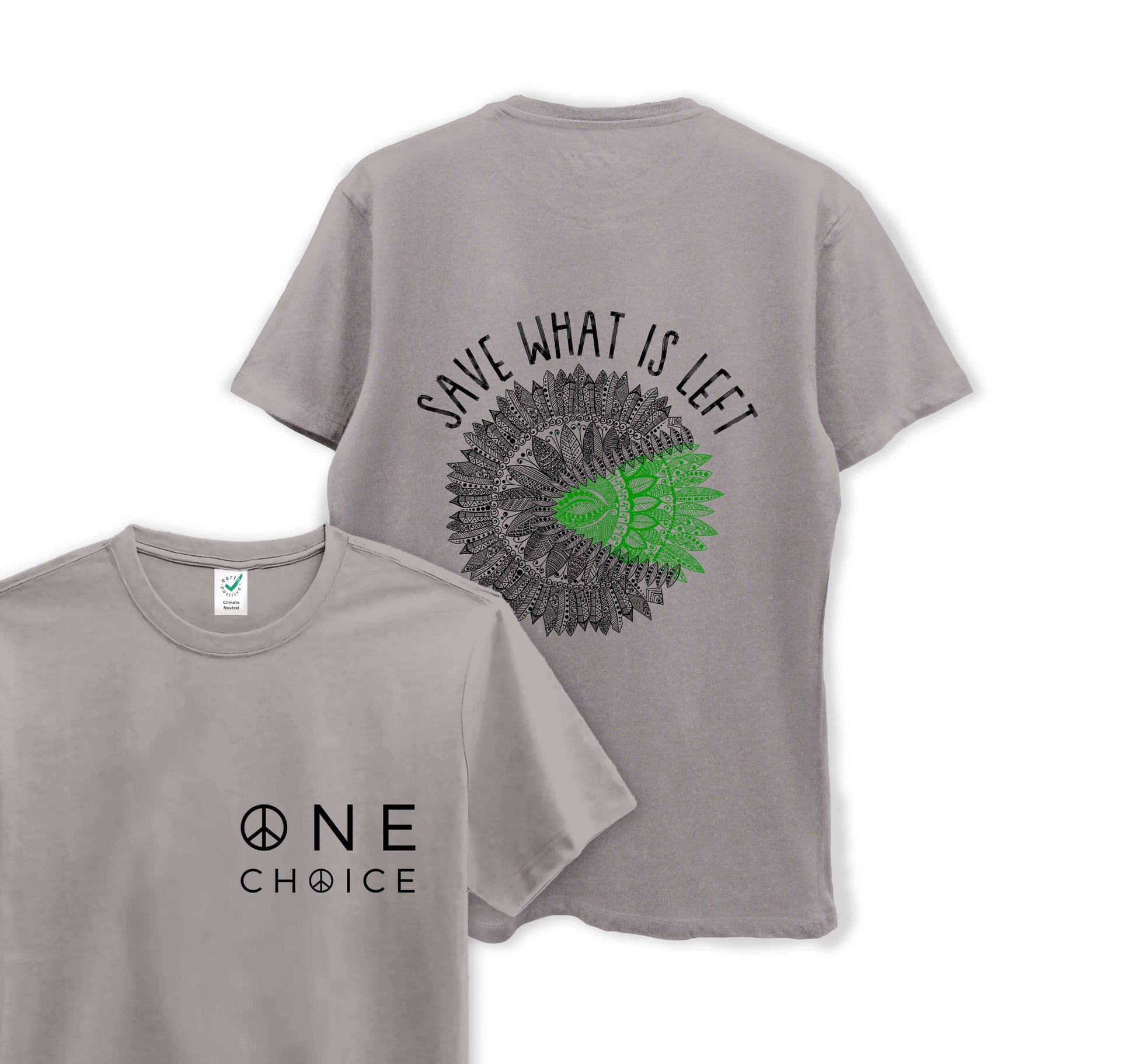 Save What Is Left - Organic Cotton Tee - One Choice Apparel