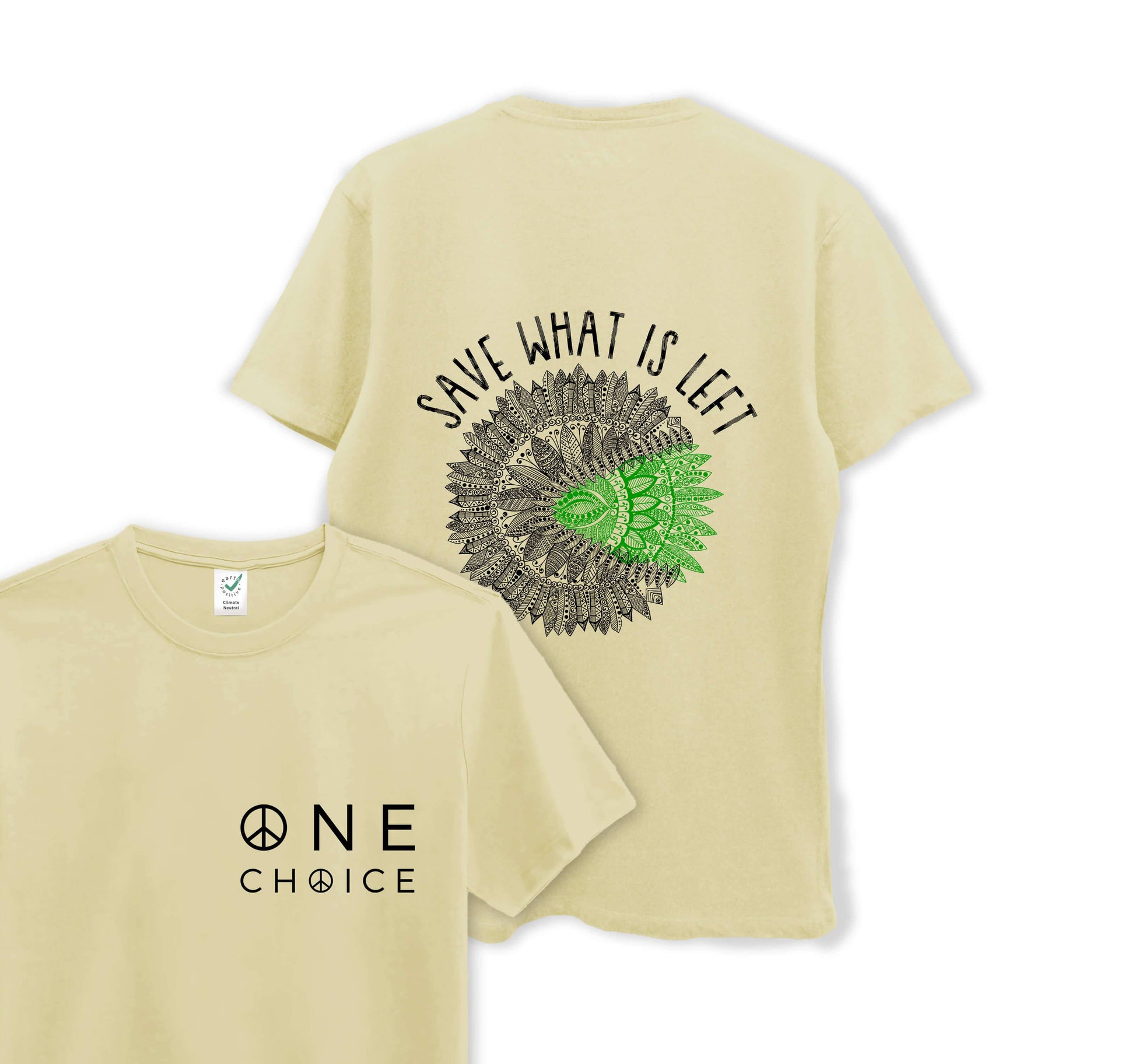 Save What Is Left - Organic Cotton Tee - One Choice Apparel