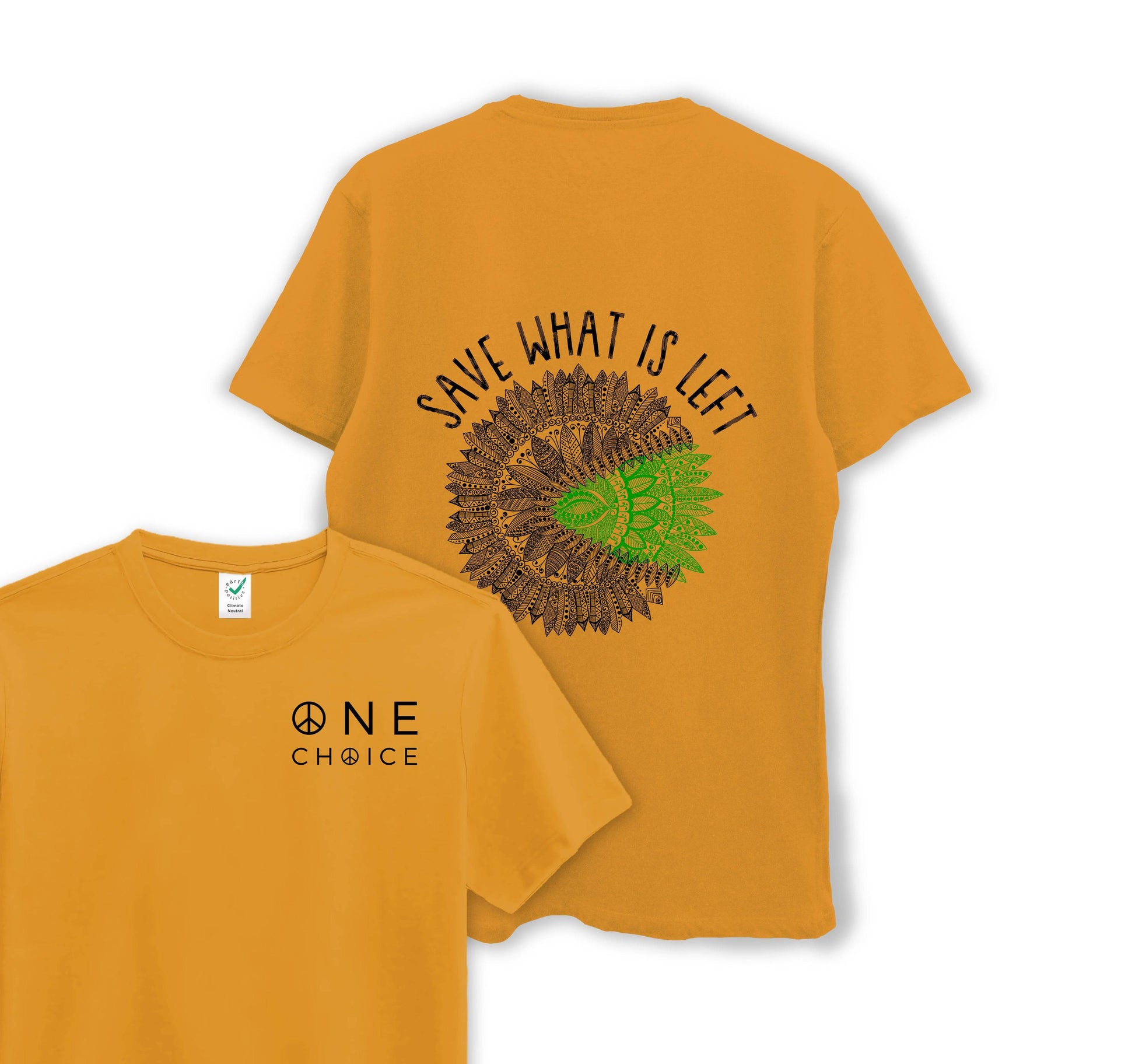 Save What Is Left - Organic Cotton Tee - One Choice Apparel