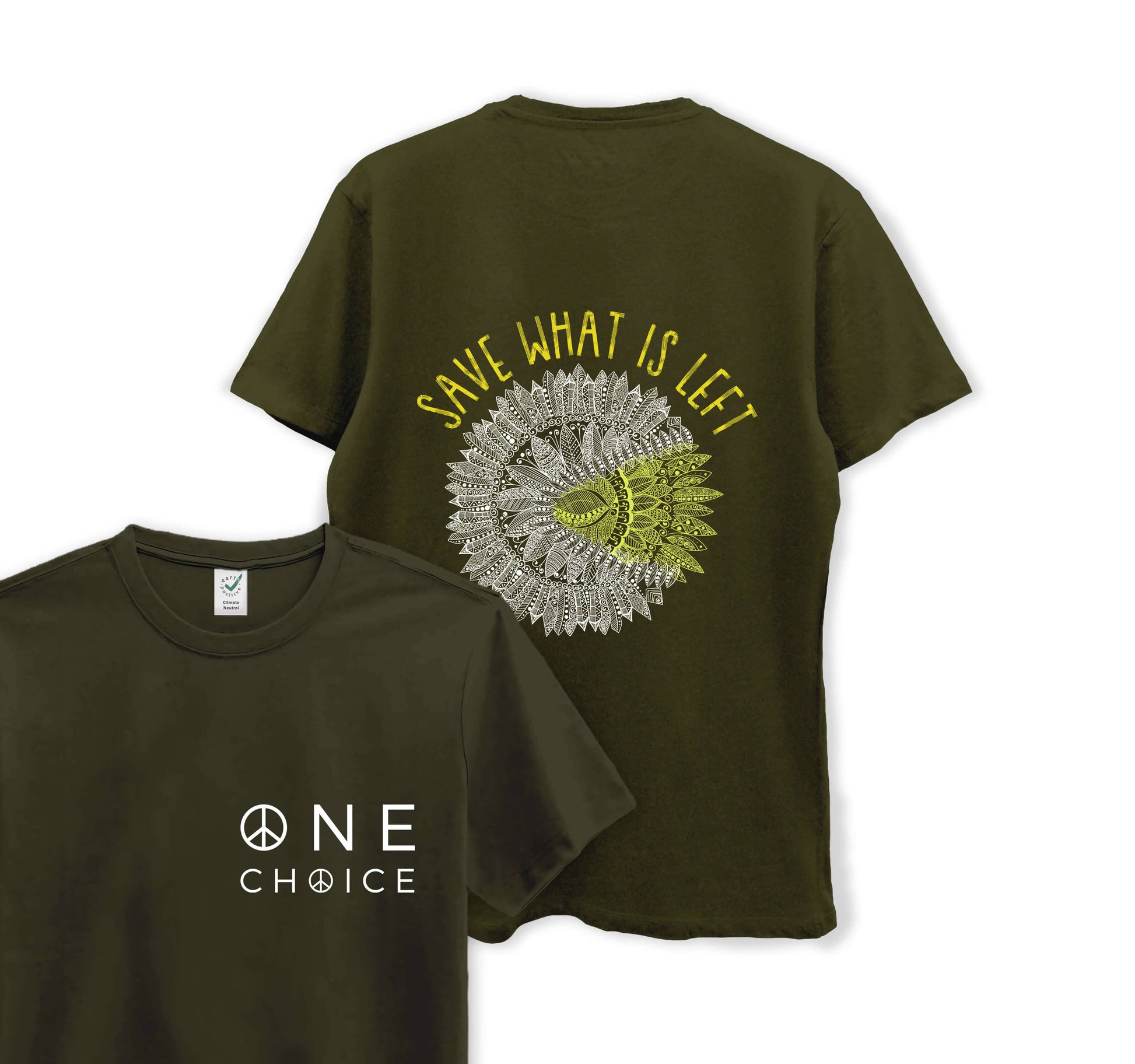 Save What Is Left - Organic Cotton Tee - One Choice Apparel