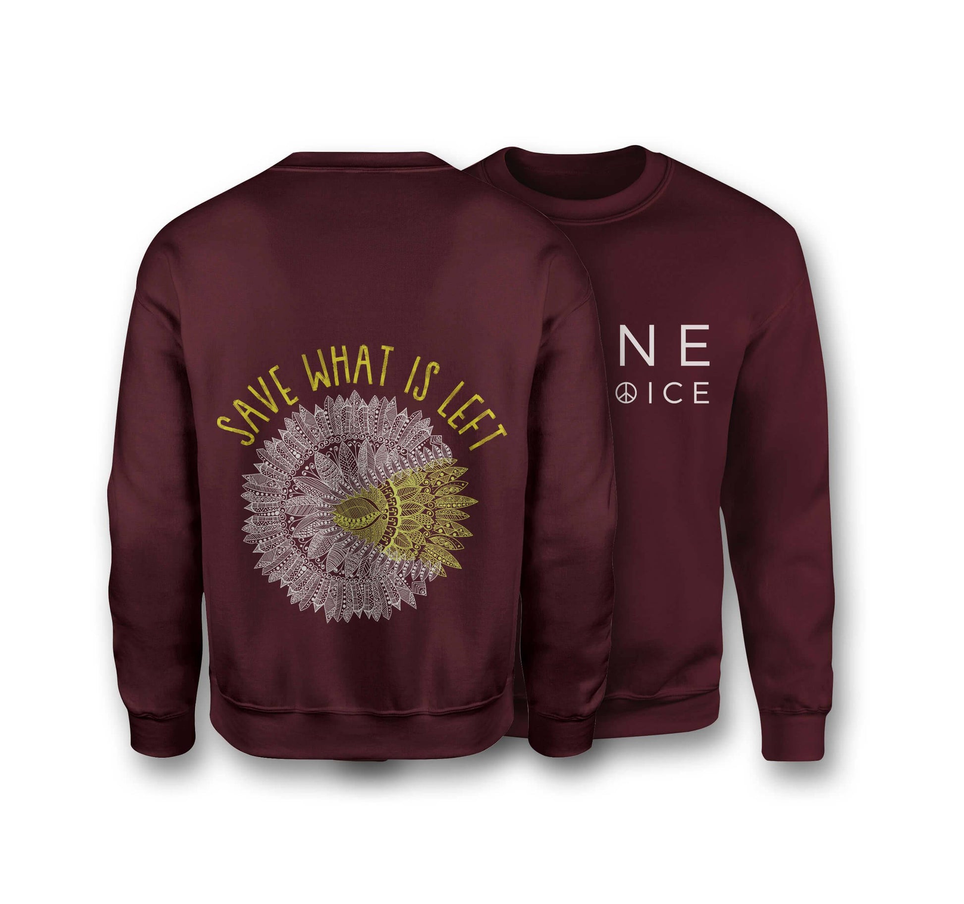 Save What Is Left Sweatshirt - Organic Cotton Sweatshirt - One Choice Apparel